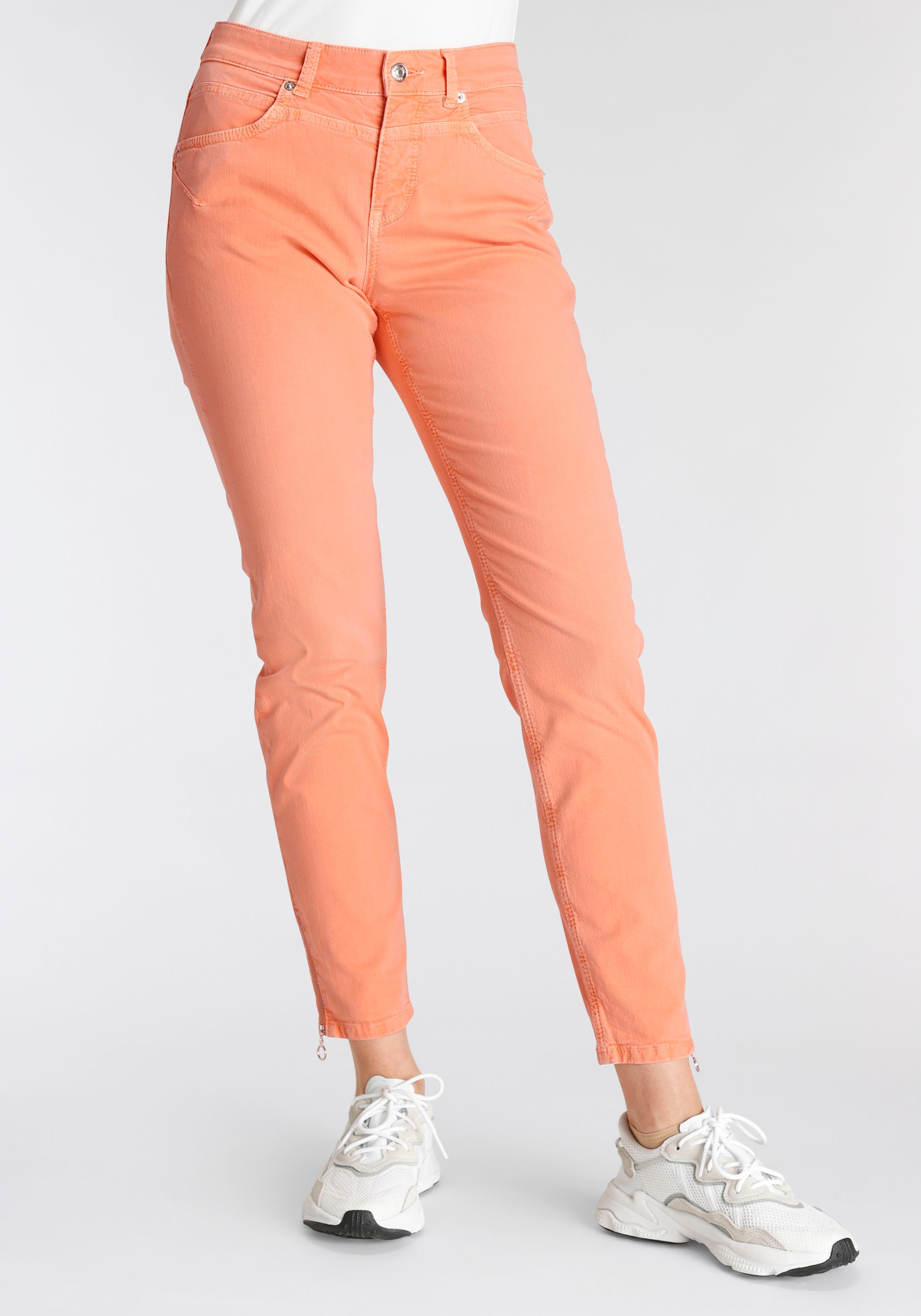Online Push-Effekt »Rich-Chic«, mit Moderne Slim-fit-Jeans OTTO MAC Shop Form figurformende Nähte im durch