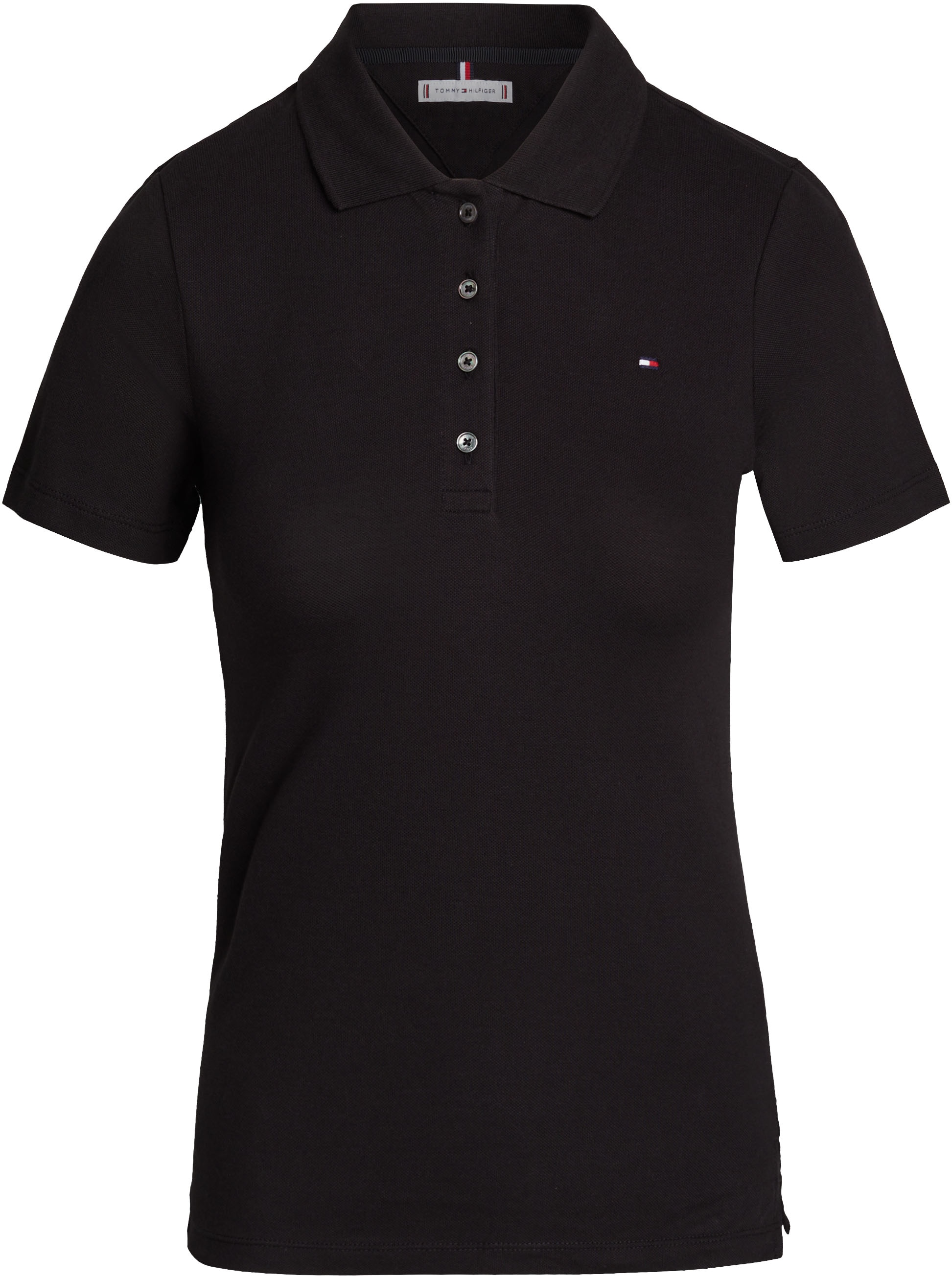 Tommy Hilfiger Poloshirt »1985 SLIM PIQUE POLO SS«, mit Tommy Hilfiger Logo-Flag