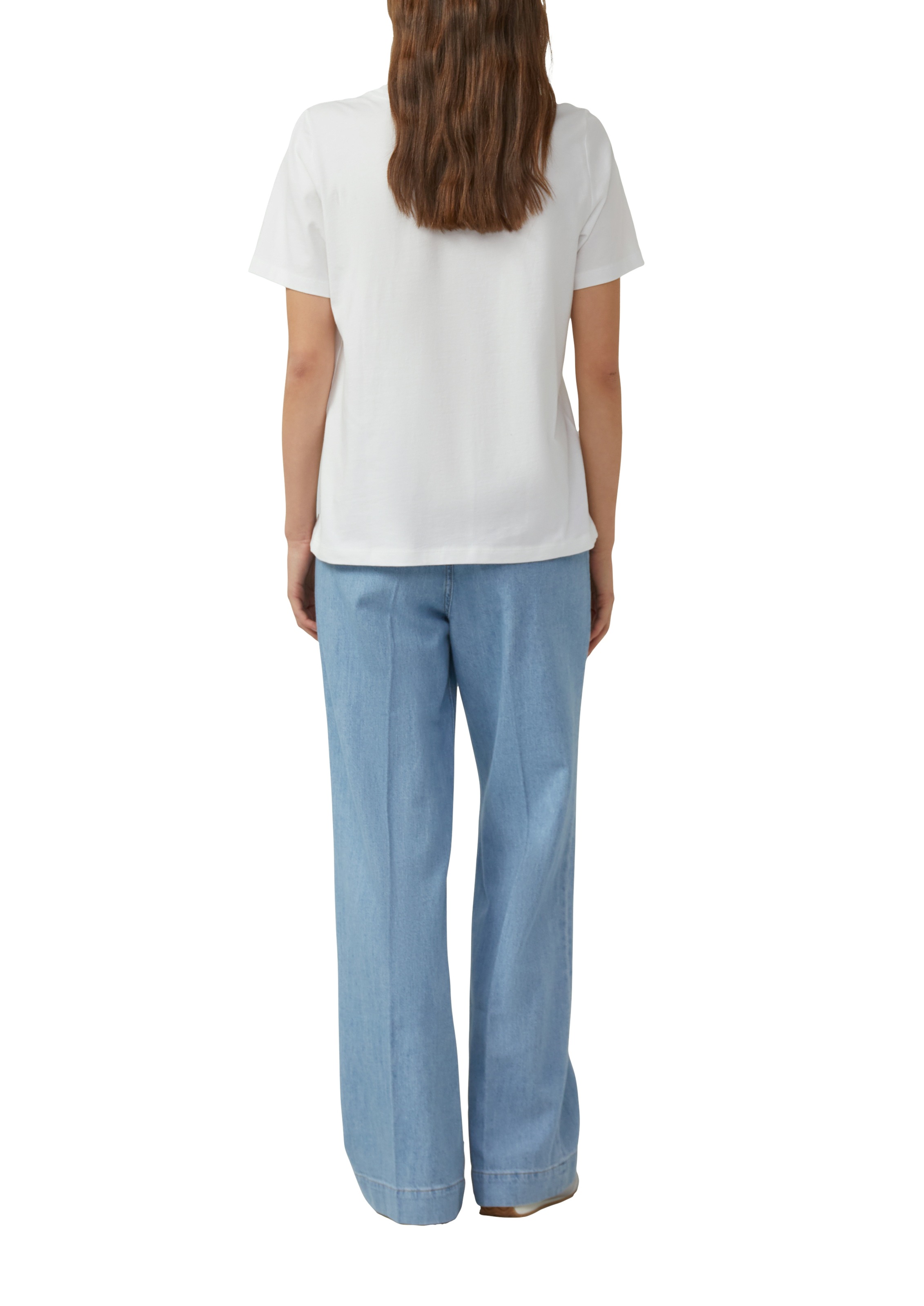 s.Oliver Kurzarmshirt mit großem Frontprint