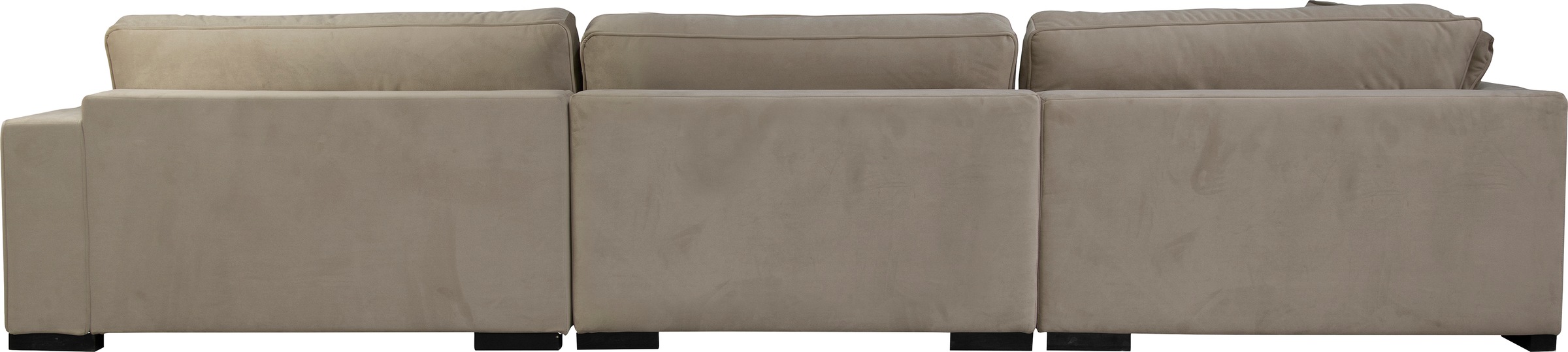 Home affaire Sofa-Eckelement »Skara XXL L-Form«, Lounge-Sofa XXL mit Federkern-Polsterung, in vielen Bezugsvarianten