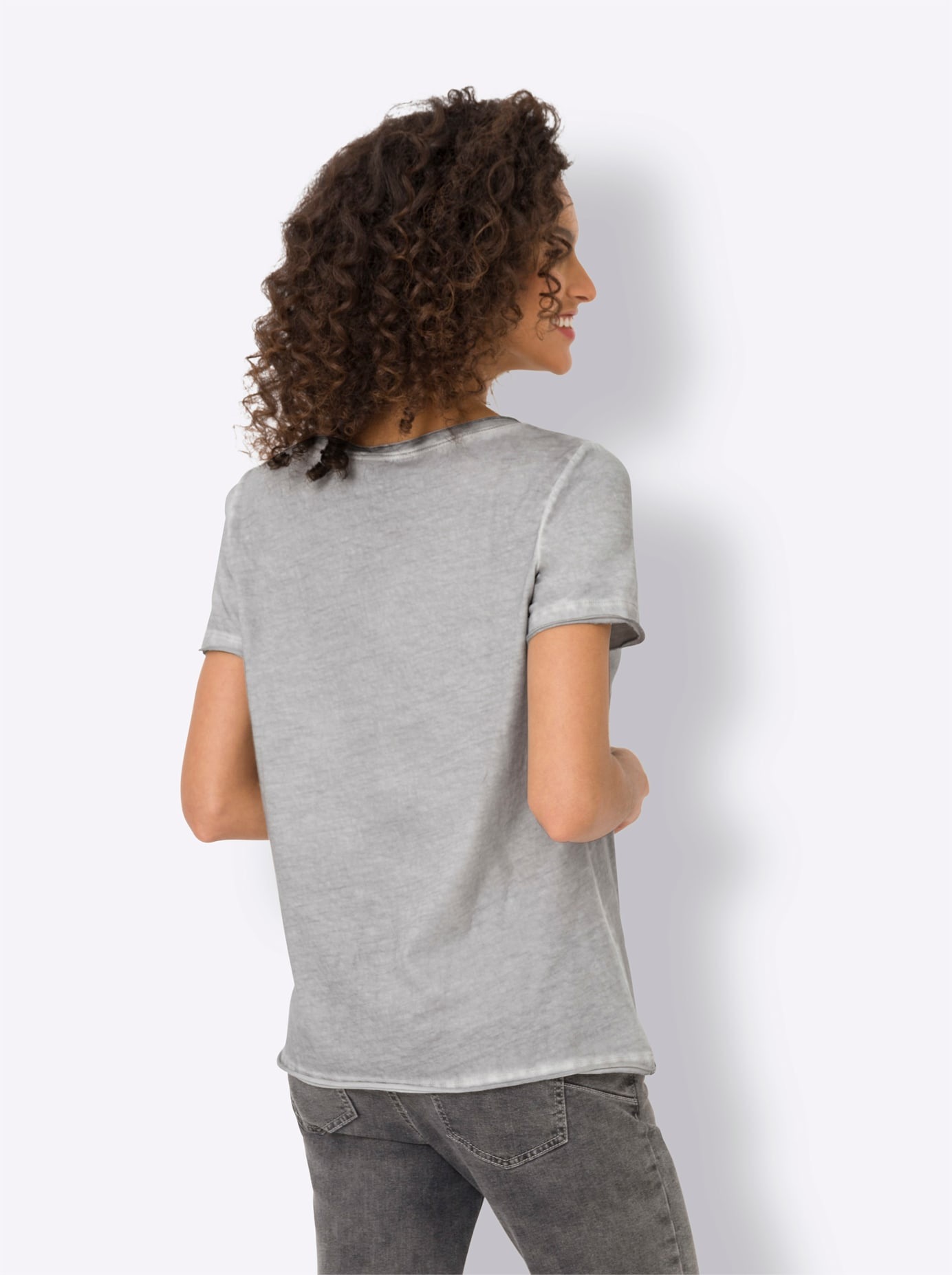 heine V-Shirt »Shirt«, (1 tlg.)