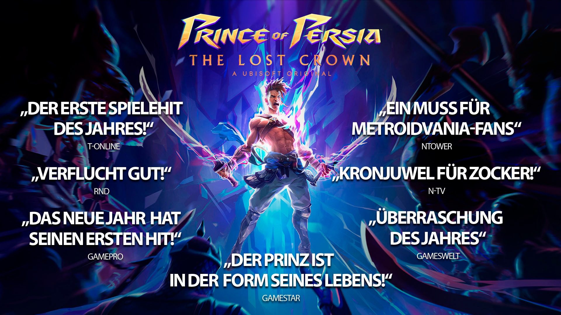 UBISOFT Spielesoftware »Prince of Persia: The Lost Crown«, PlayStation 5