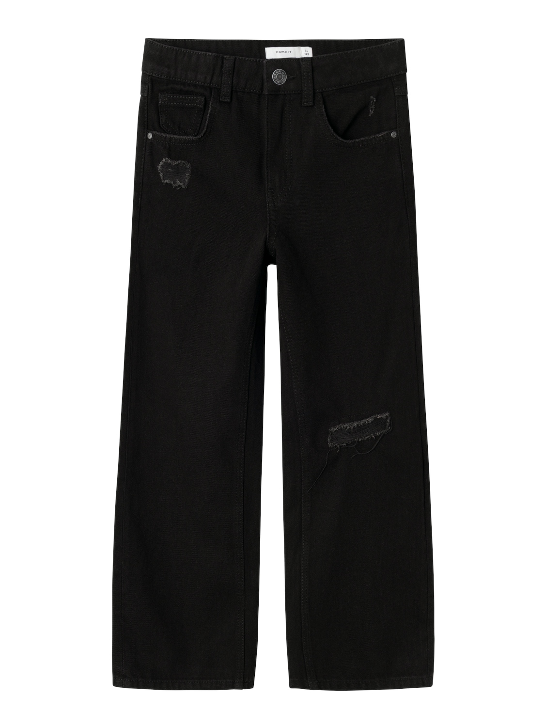 Name It 5-Pocket-Jeans »NKFROSE HW WIDE JEANS 141«, mit Destroyed Effekt