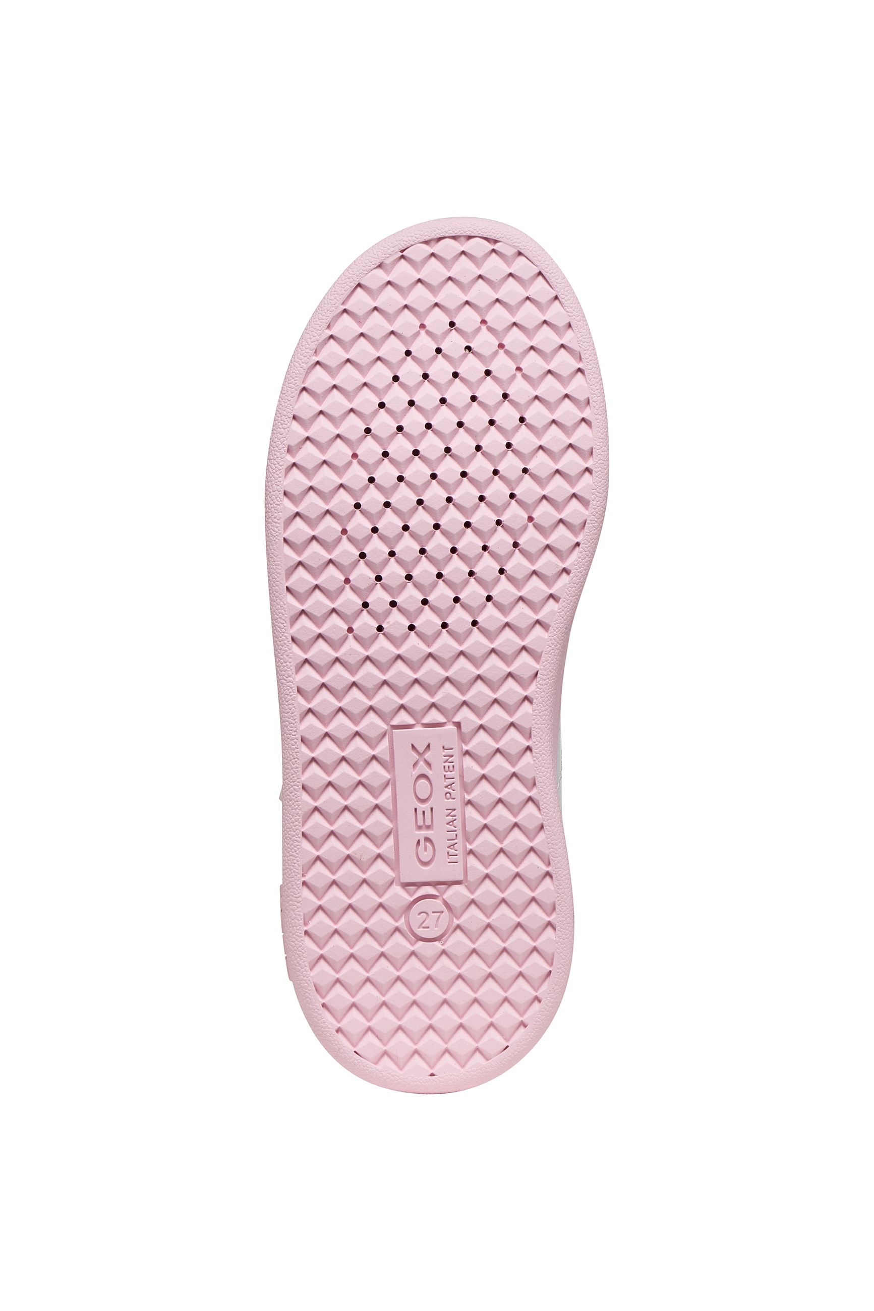 Geox Sneaker »J ECLYPER GIRL«  Slipper mit Kontrastbesatz, Größenschablone zum Download