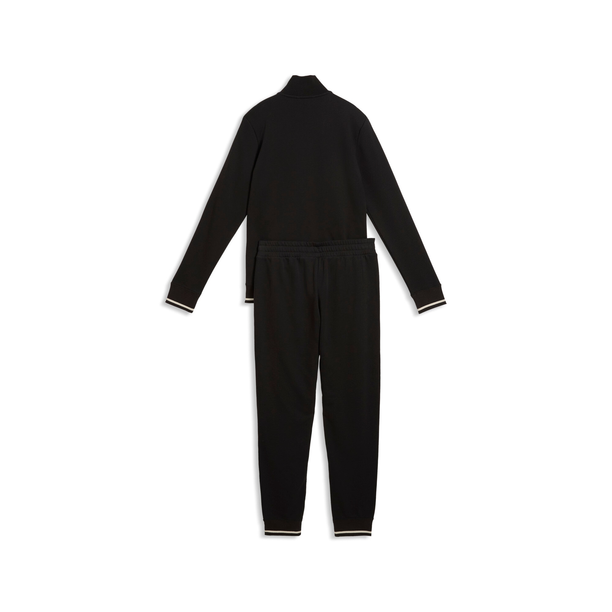 PUMA Trainingsanzug »METALLIC FULL-ZIP TRACKSUIT TR CL« 2 tlg. ohne Kapuze, Regular Fit, aus Baumwollmischung