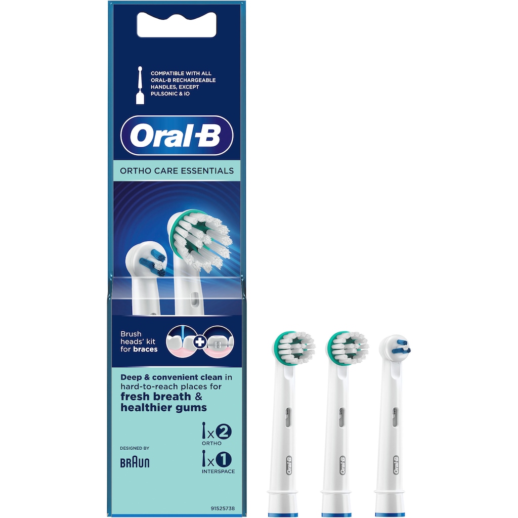 Oral-B Aufsteckbürsten »Ortho Care Essentials«