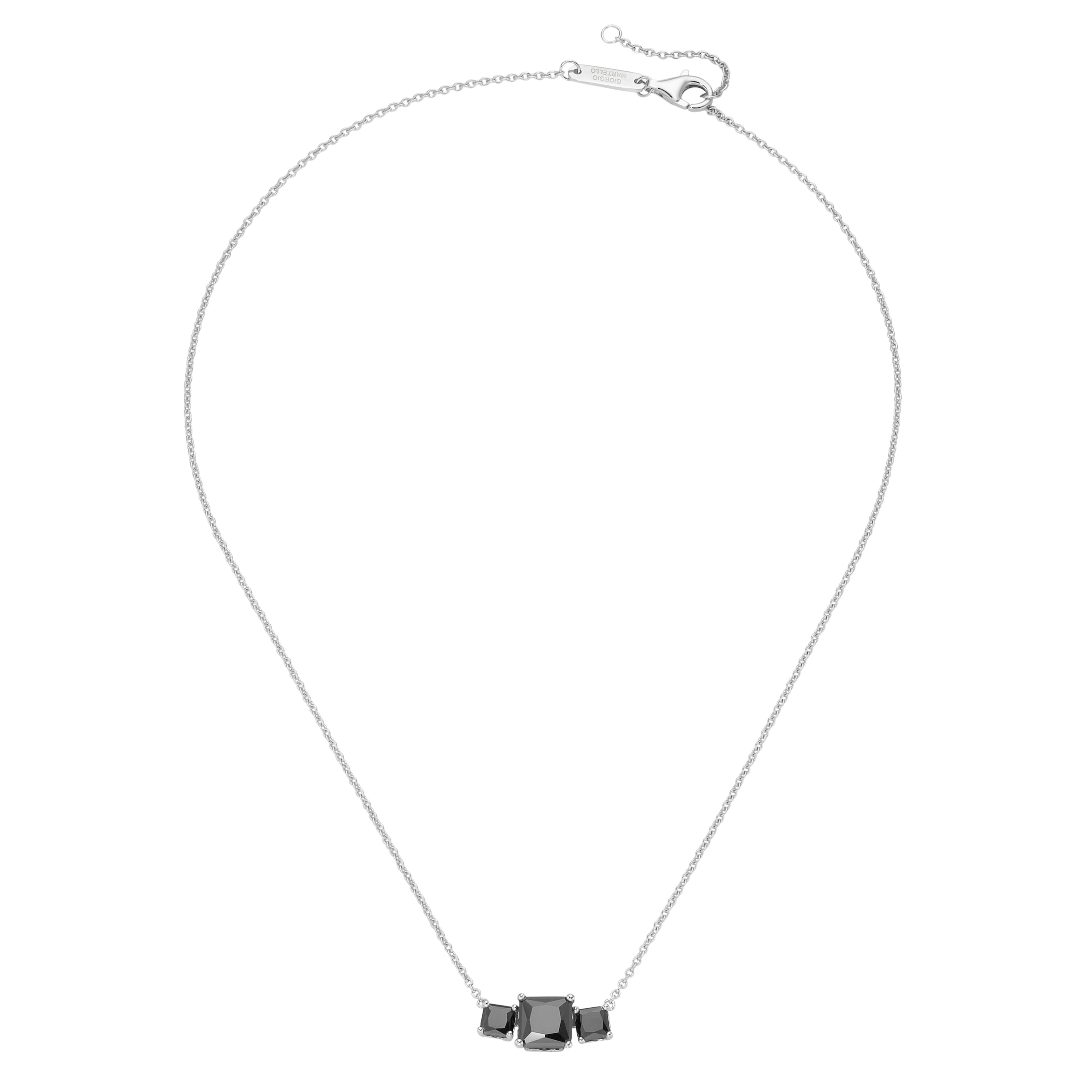 GIORGIO MARTELLO MILANO Collier »Collier Mittelteil mit Zirkonia, Silber 925«