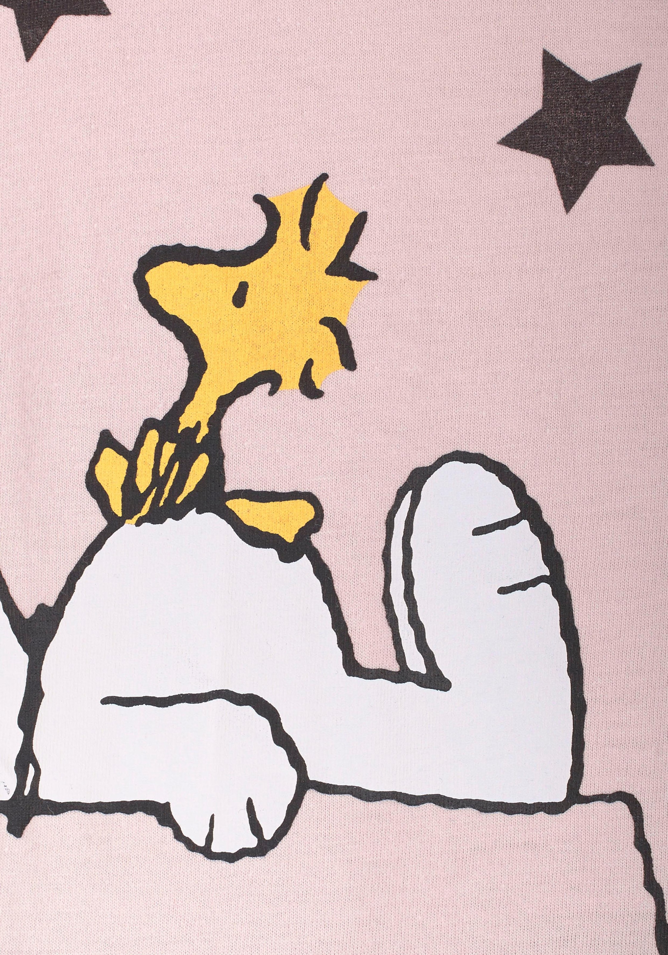 Peanuts Pyjama, (2 tlg., 1 bei Snoopy-Design im Form OTTOversand Stück), langer niedlichen in