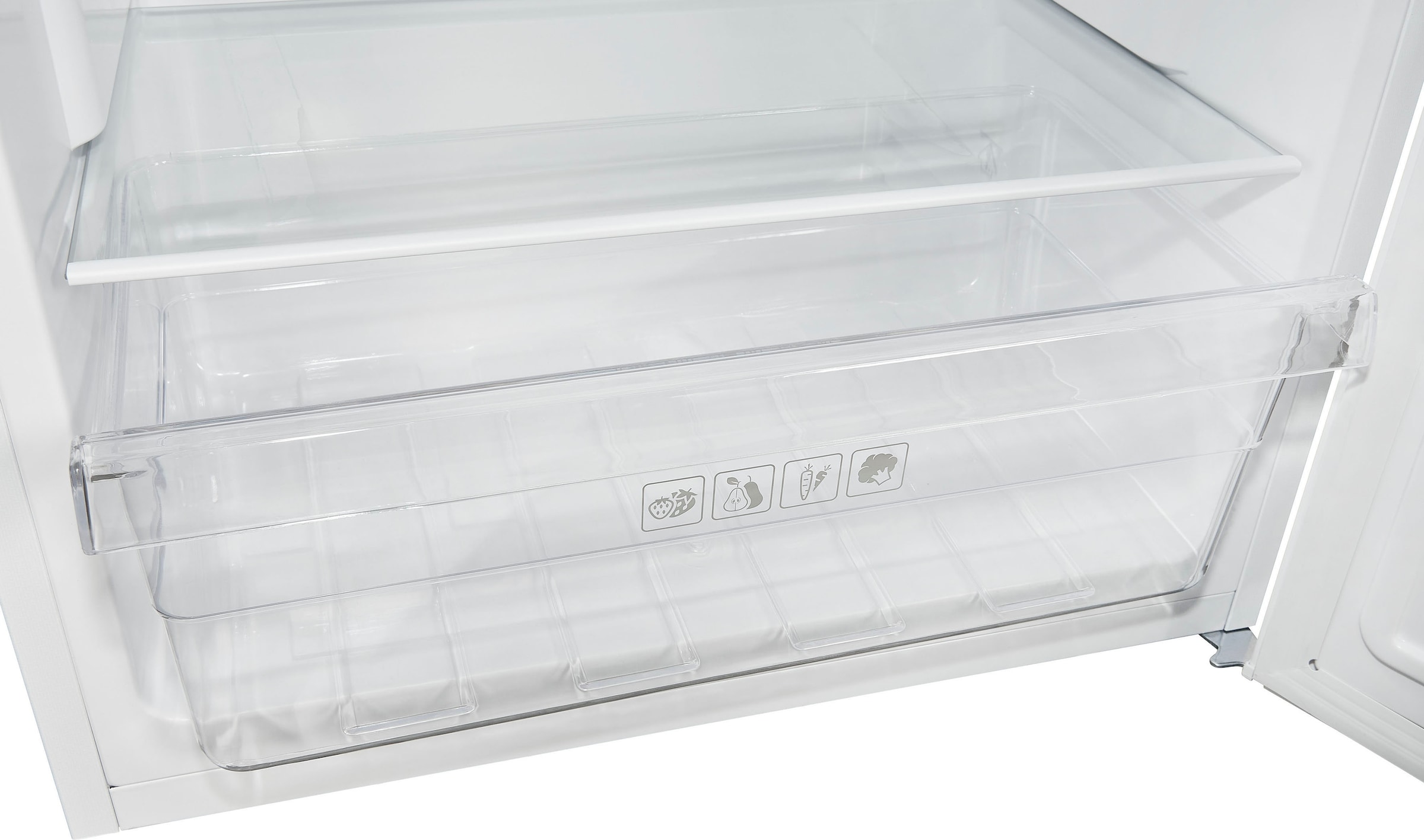 exquisit Kühlschrank »KS350-V-H-040E«, KS350-V-H-040E weiss, 173 cm hoch, 60 cm breit