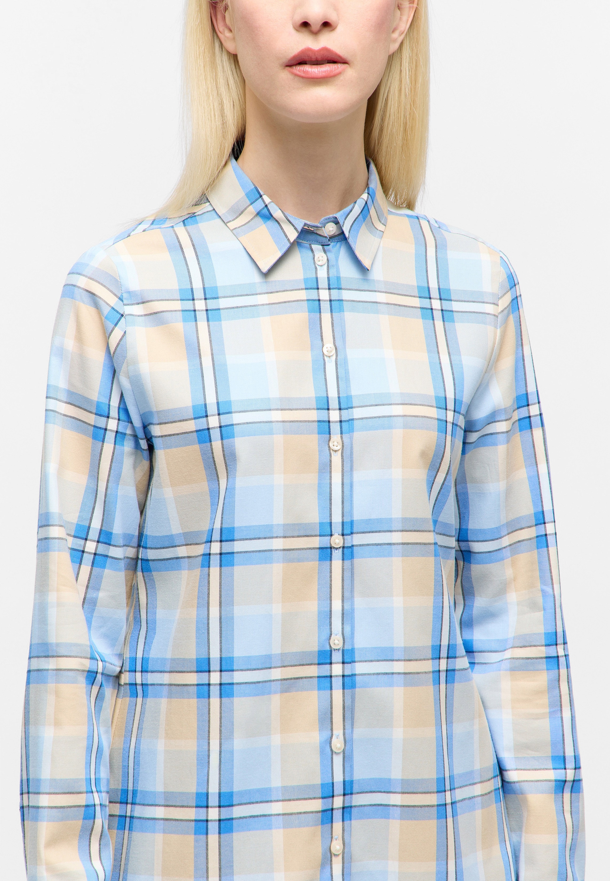 Eterna Hemdbluse »REGULAR FIT«, EASY IRON (bügelleicht)
