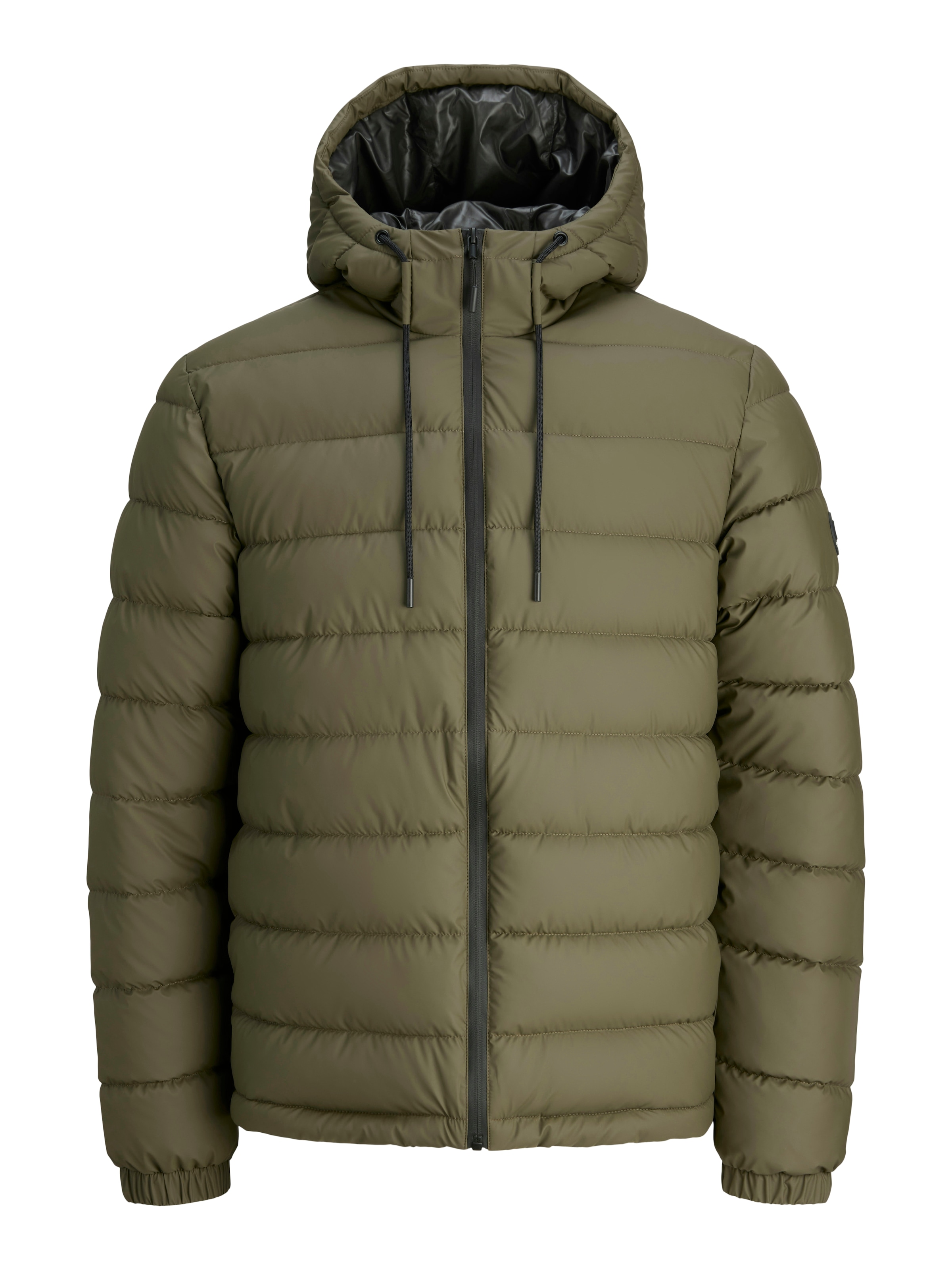 Jack & Jones Steppjacke »JCOPOINT PU PUFFER JACKET BF« mit Kapuze