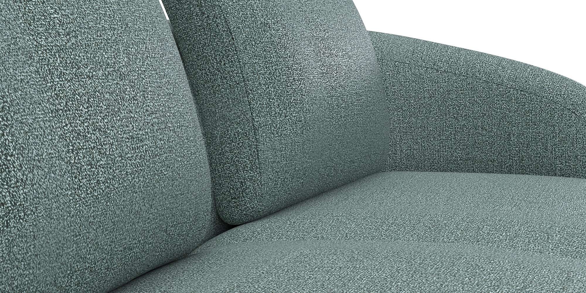 FLEXLUX Wohnlandschaft »Torino, rund, L-Form, Sofa-Ecke mit Recamiere, Longchair-Sofa«, Modernes, organisches Sofa-Design, Kaltschaum, Wellenunterfederung