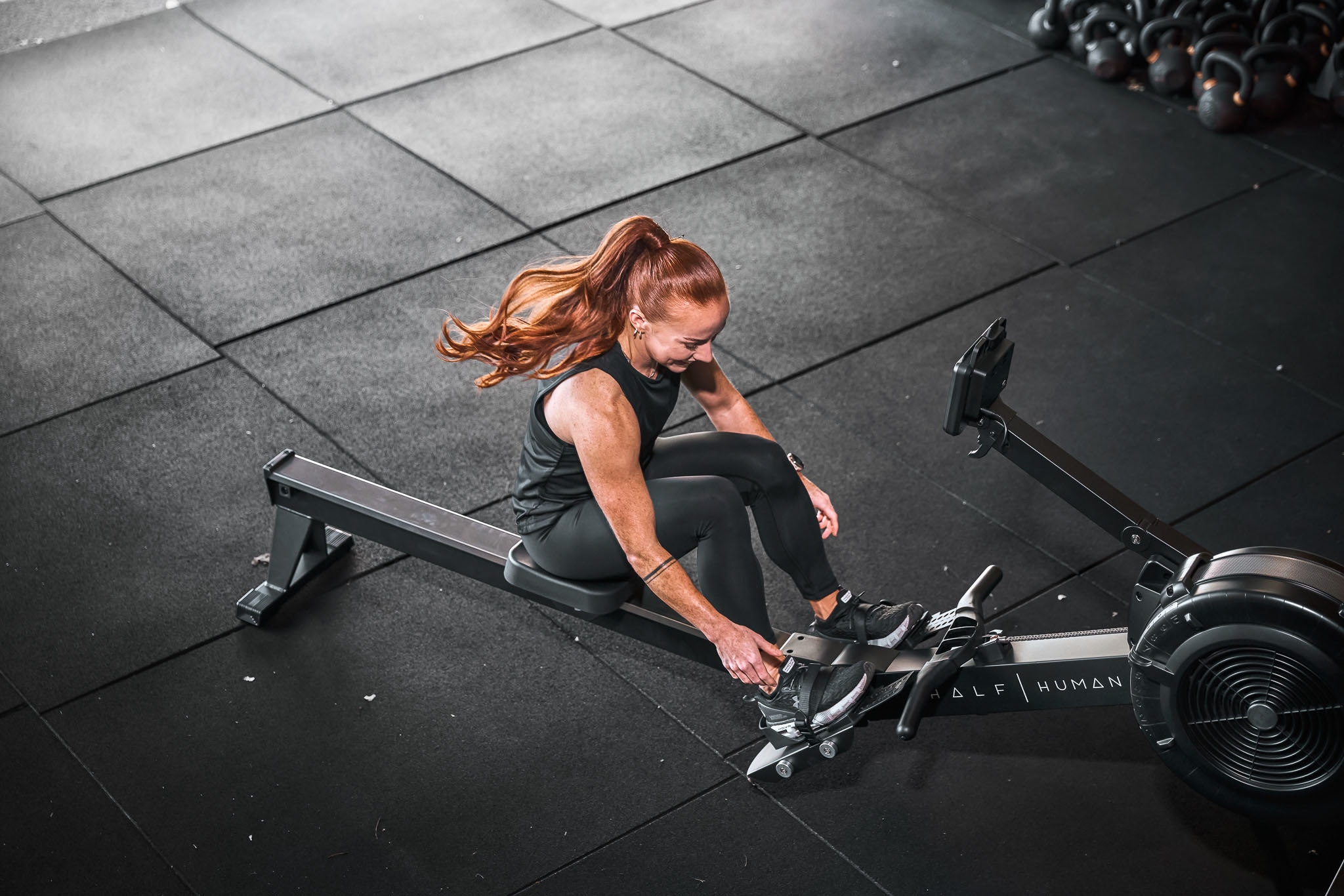 Half Human Rudergerät »Air Rower Rudergerät«