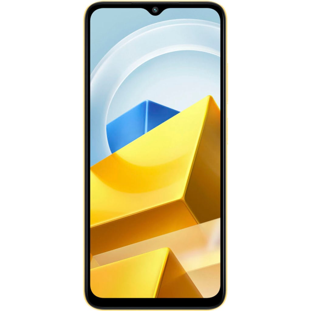 Xiaomi Smartphone »POCO M5 4GB+128GB«, gelb, 16,7 cm/6,58 Zoll, 128 GB Speicherplatz, 50 MP Kamera