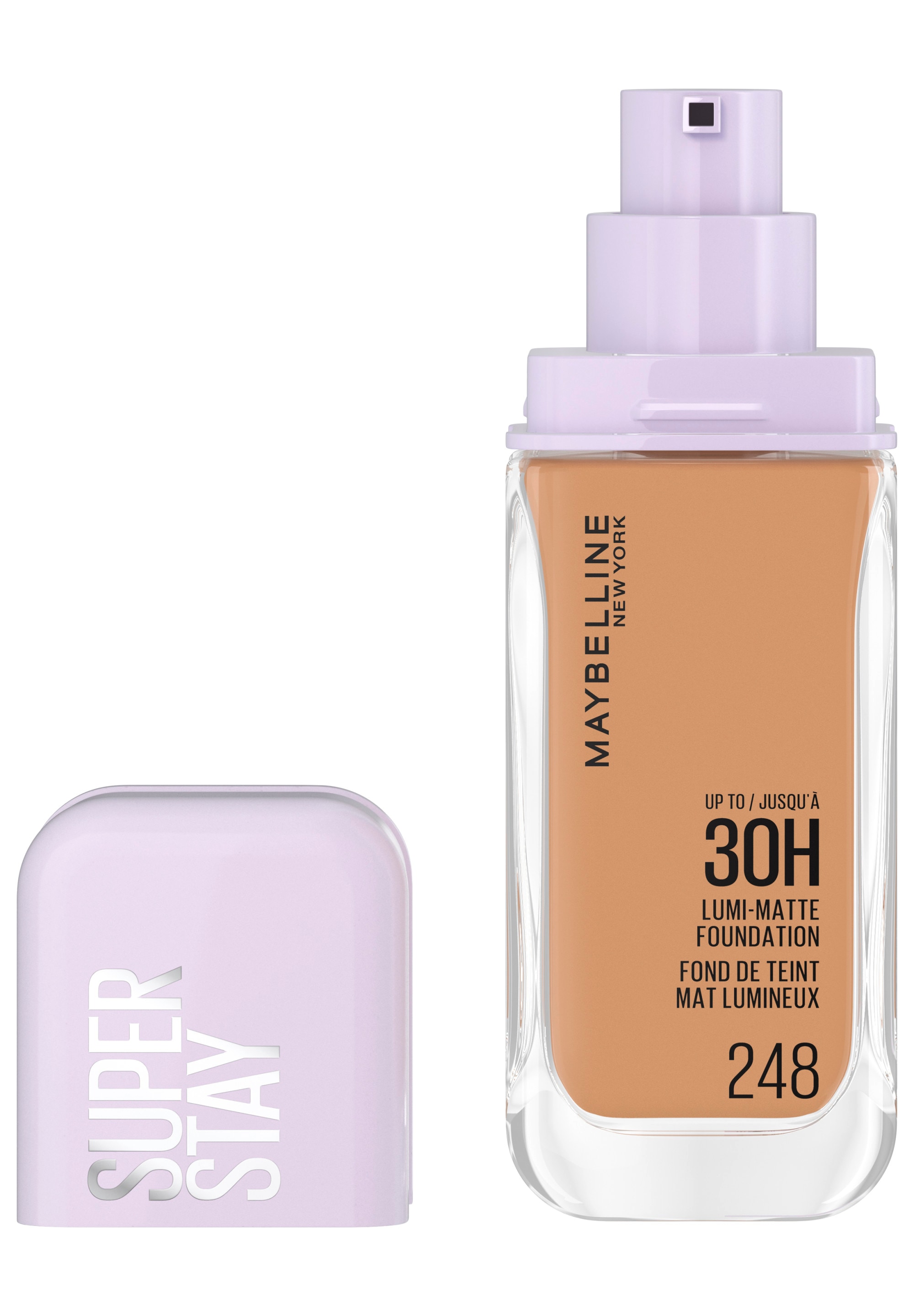 MAYBELLINE NEW YORK Foundation »SUPER STAY LUMI MATTE FOUNDATION« mittlere bis hohe Deckkraft, ultra-frisches mattes Finish