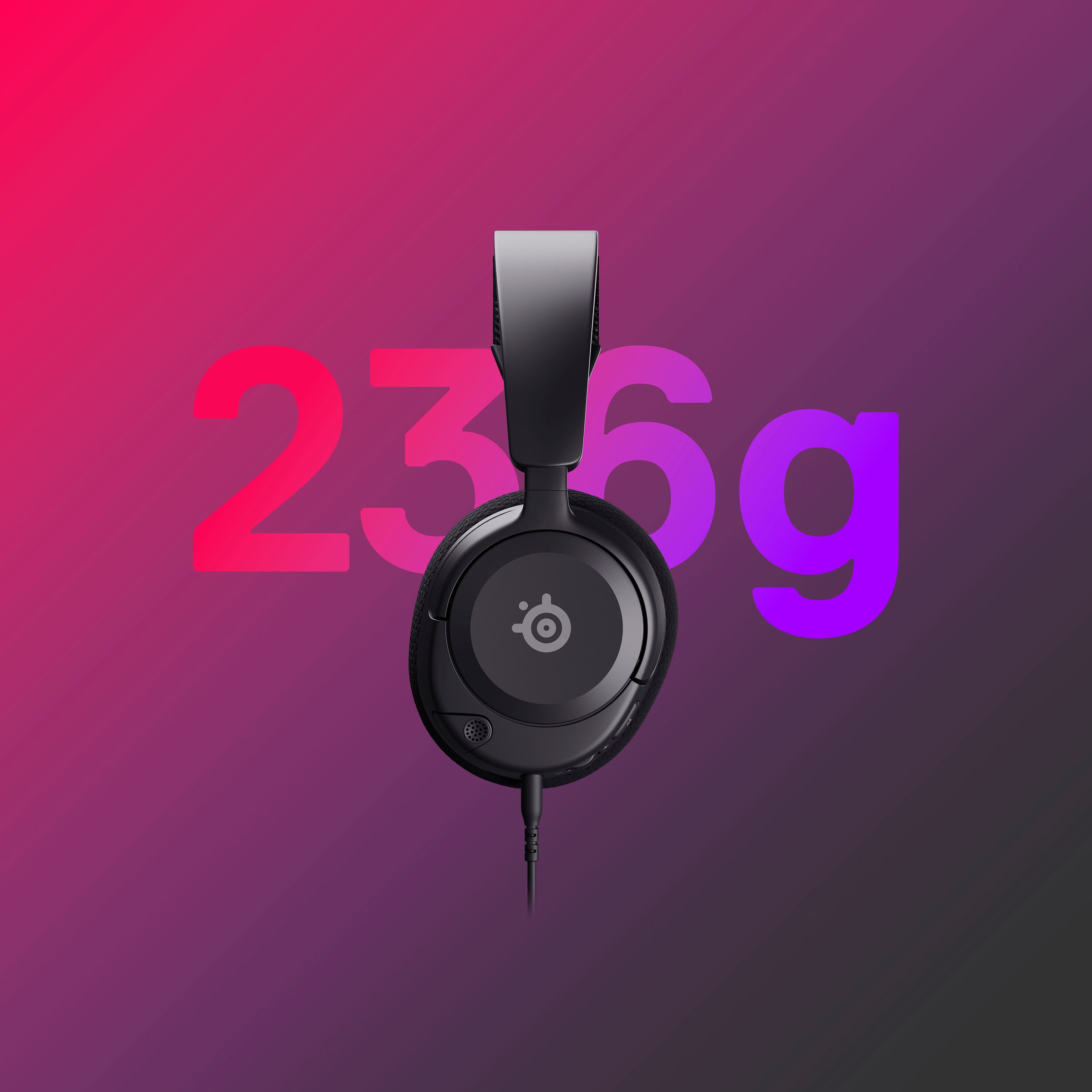 SteelSeries Gaming-Headset »Arctis Nova 1«, Noise-Cancelling