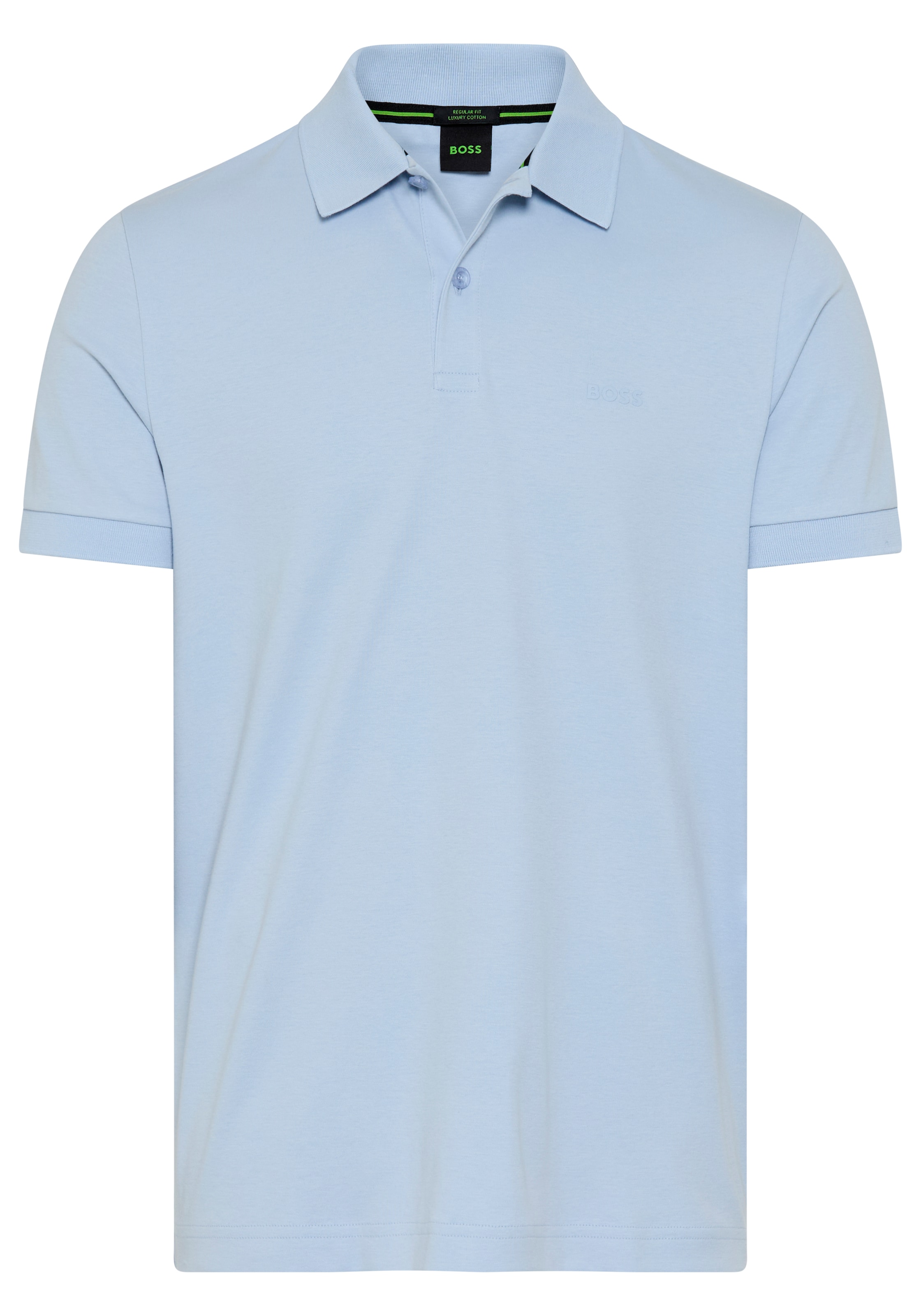BOSS GREEN Poloshirt »Pio 2 Jersey Regular Fit« Cotton Jersey Polo, pflegeleicht 100% Baumwolle
