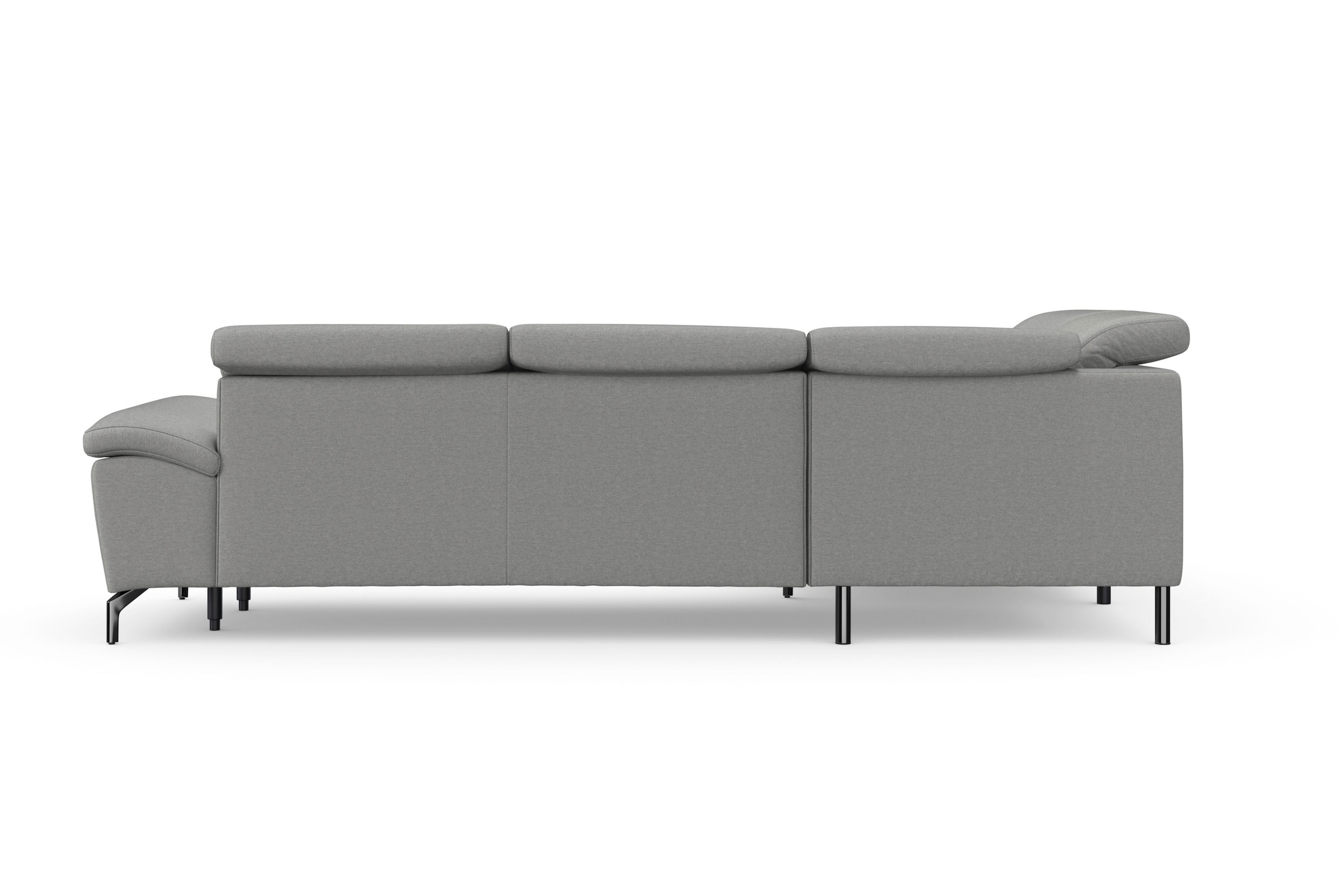 sit&more Ecksofa »Cool L-Form«, wahlweise mit Kopfteilverstellung und Vorziehsitz motorisch