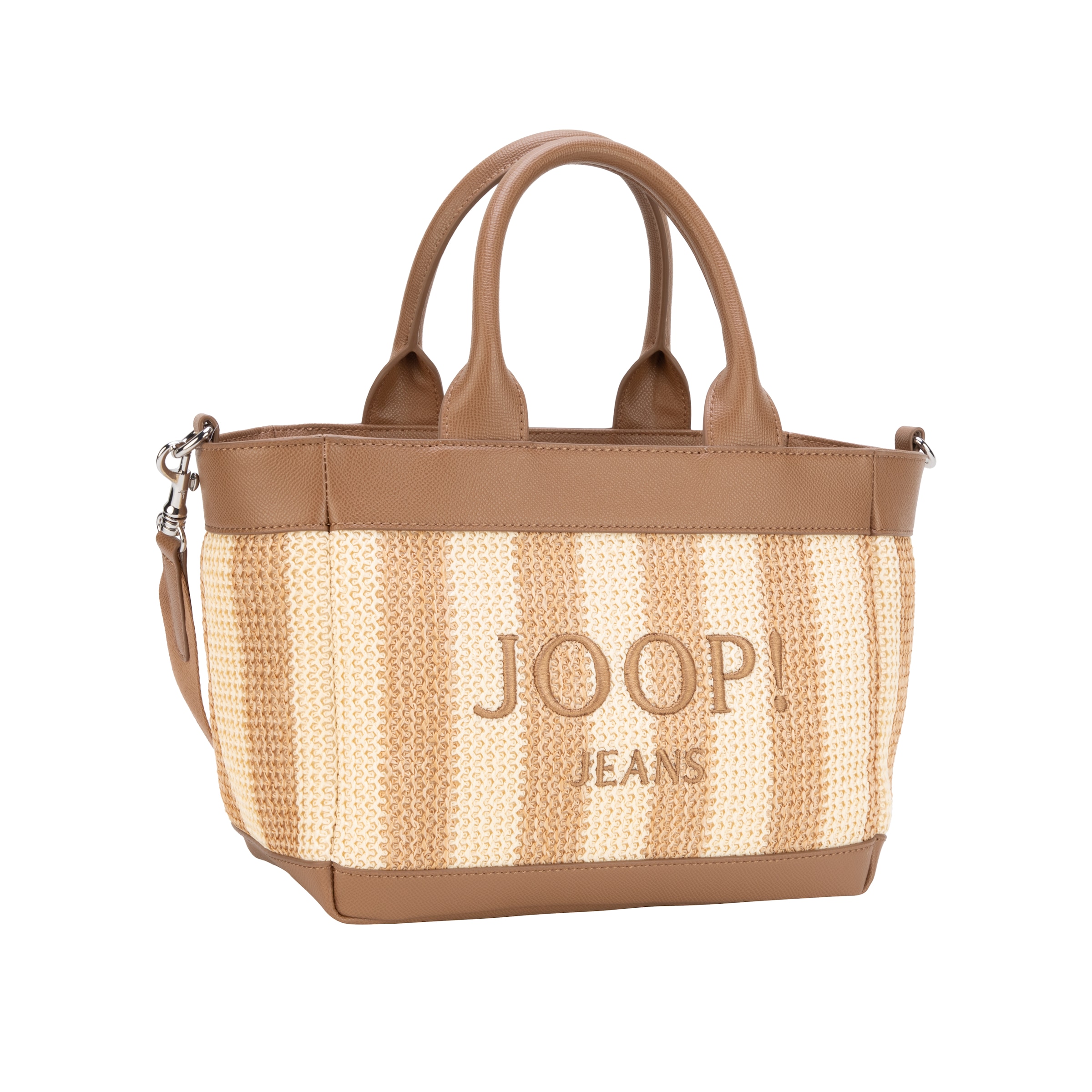 Joop Jeans Handtasche »calduccio spiaggia yvette handbag shz« Damen Umhängesache mit abnehmbarem und verstellbarem Schulterriemen
