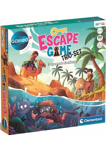 Spiel »Galileo, Escape Game Trio-Set«, Made in Europe; FSC® - schützt Wald - weltweit