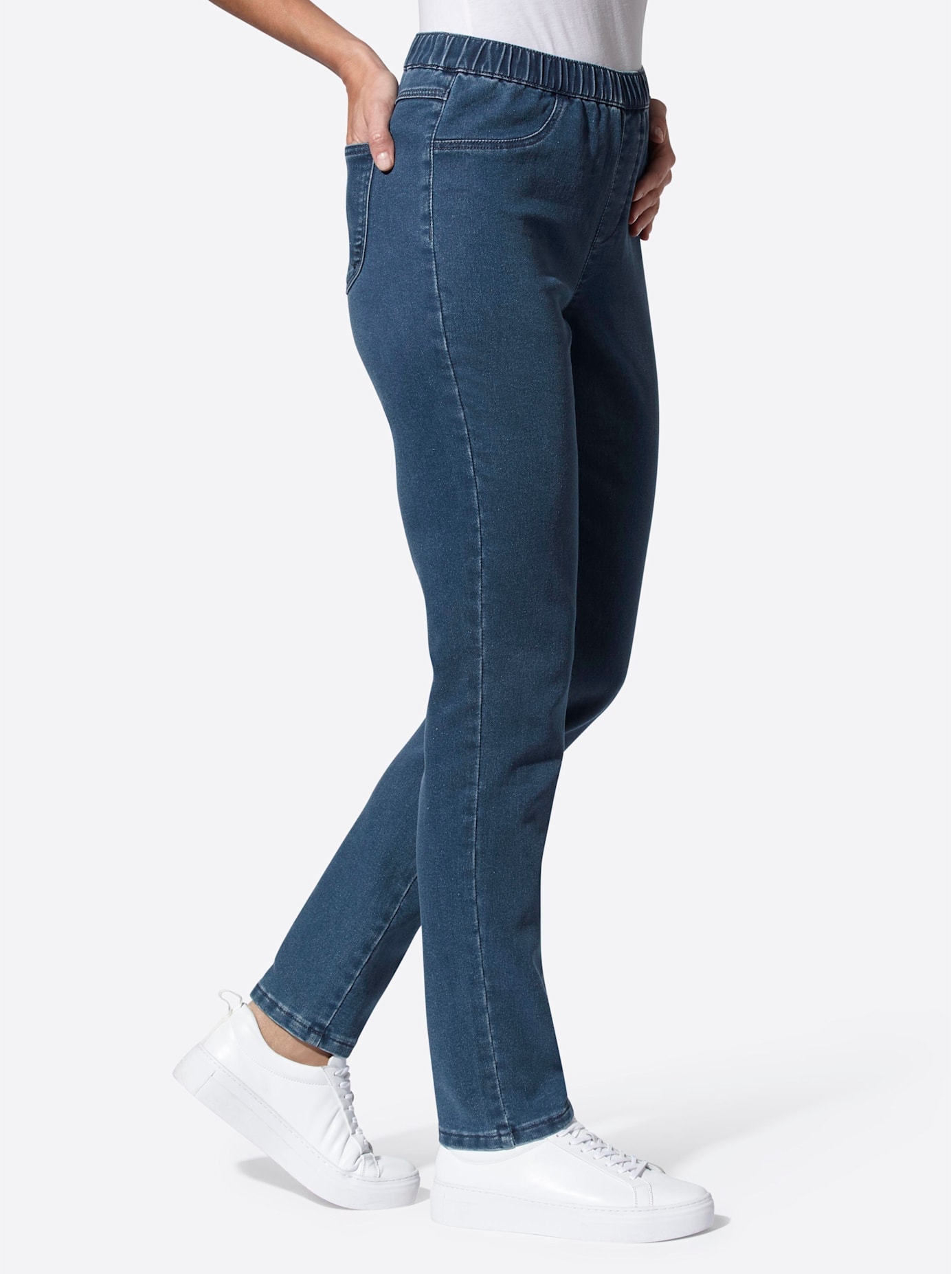 Casual Looks Bequeme Jeans, (1 tlg.)