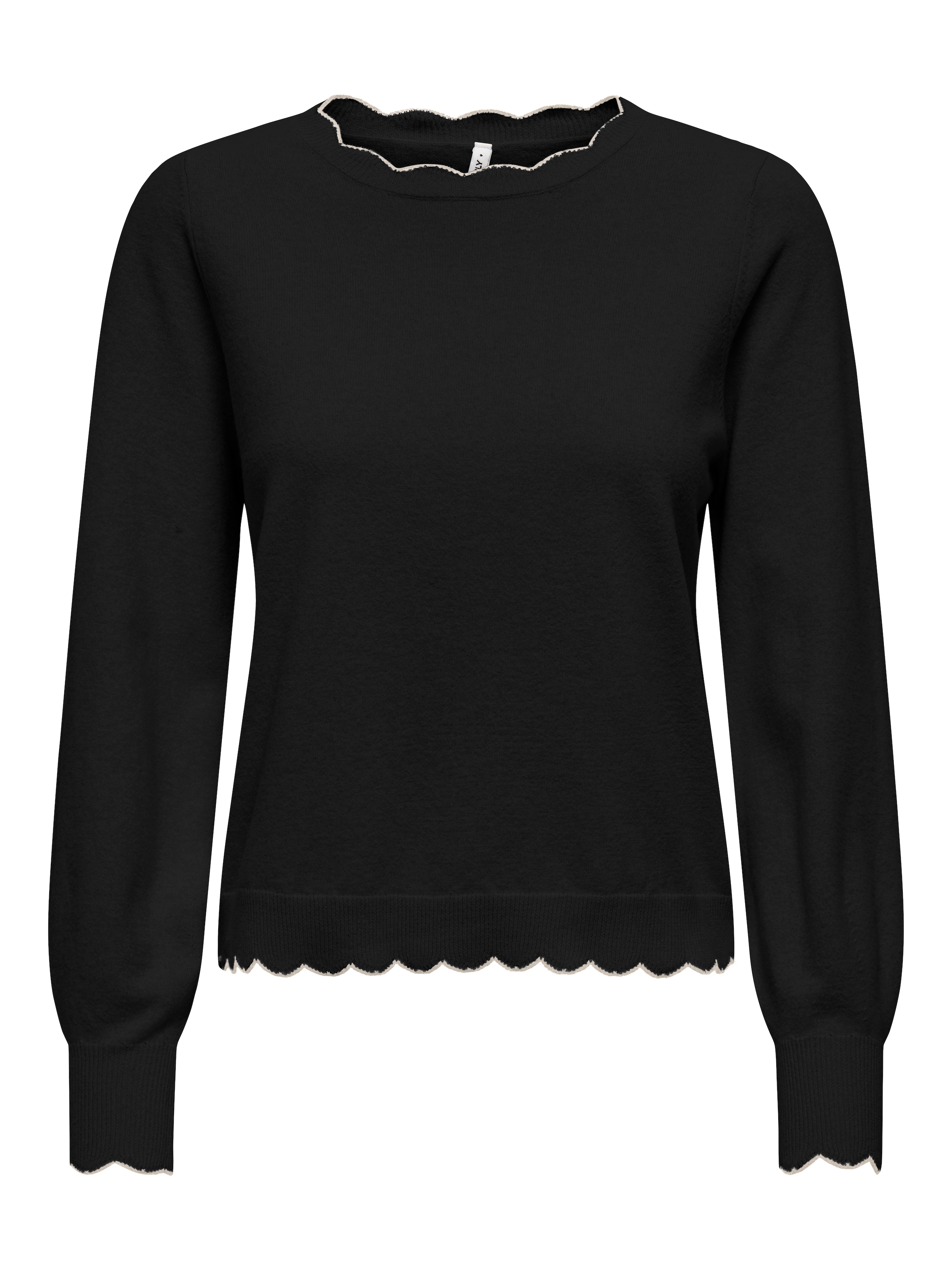 ONLY Strickpullover »ONLAMA LIFE LS O-NECK CC KNT«
