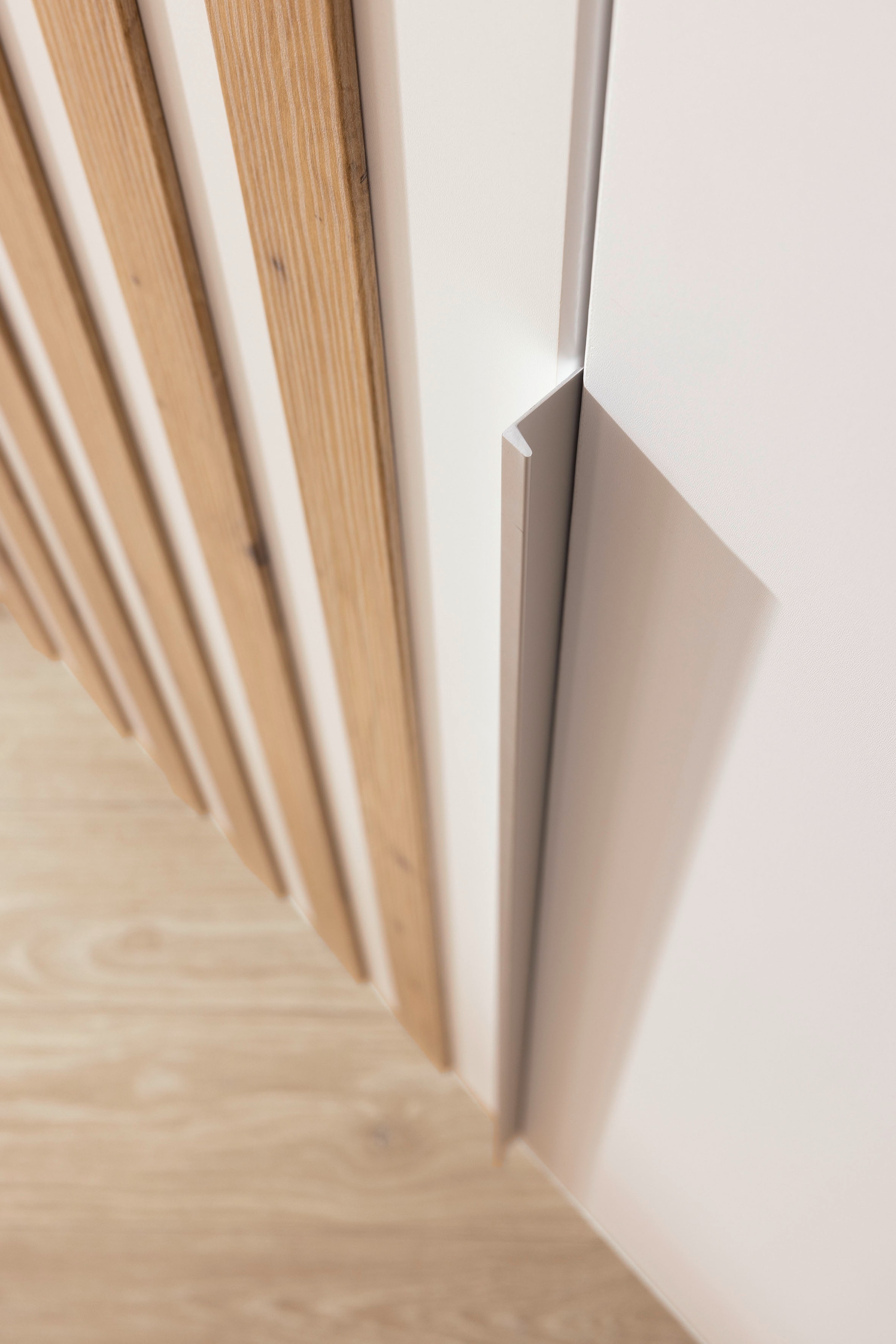 rauch Schlafzimmer-Set »Komplettzimmer Komplett Set Schrank 226 cm Bett 160/180 cm LAMELLA« Set, 3 verschiedene Ausstattungen, inkl. SOFT-CLOSE, 4 tlg. tlg.