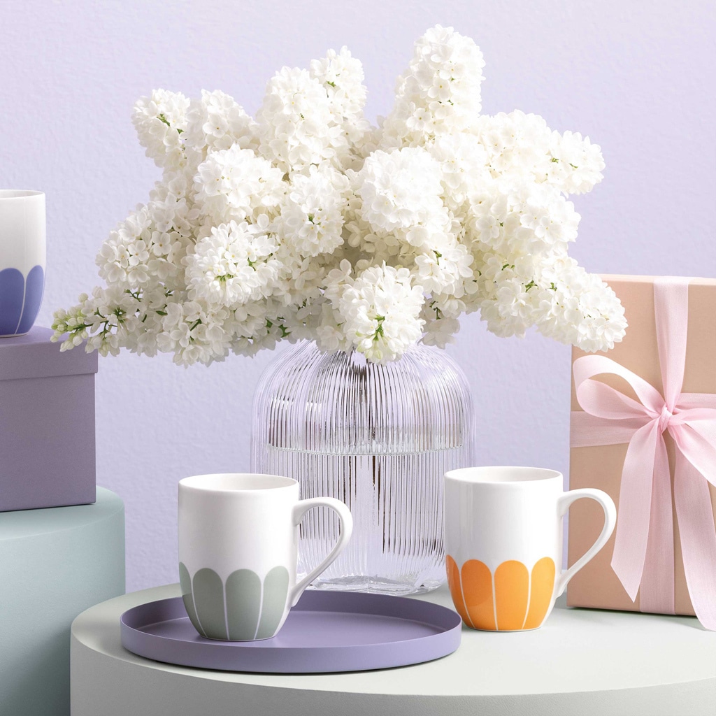 Villeroy & Boch Becher »Henkelbecher Fleur Couleur 290 ml«