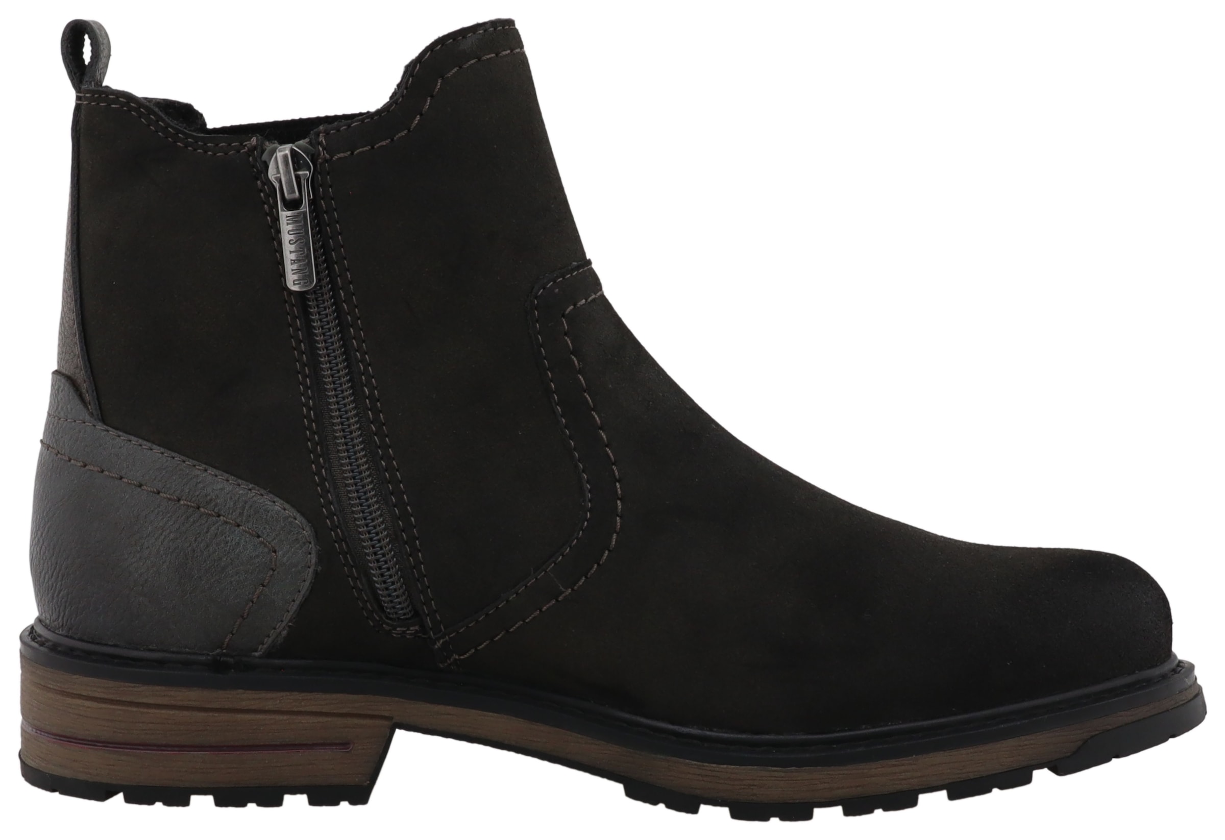 Mustang Shoes Chelseaboots »Marian«  Stiefelette, Boots mit Warmfutter