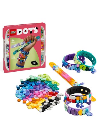 LEGO® Konstruktionsspielsteine »Armbanddesign Kreativset (41807), LEGO® DOTS«, (388... kaufen
