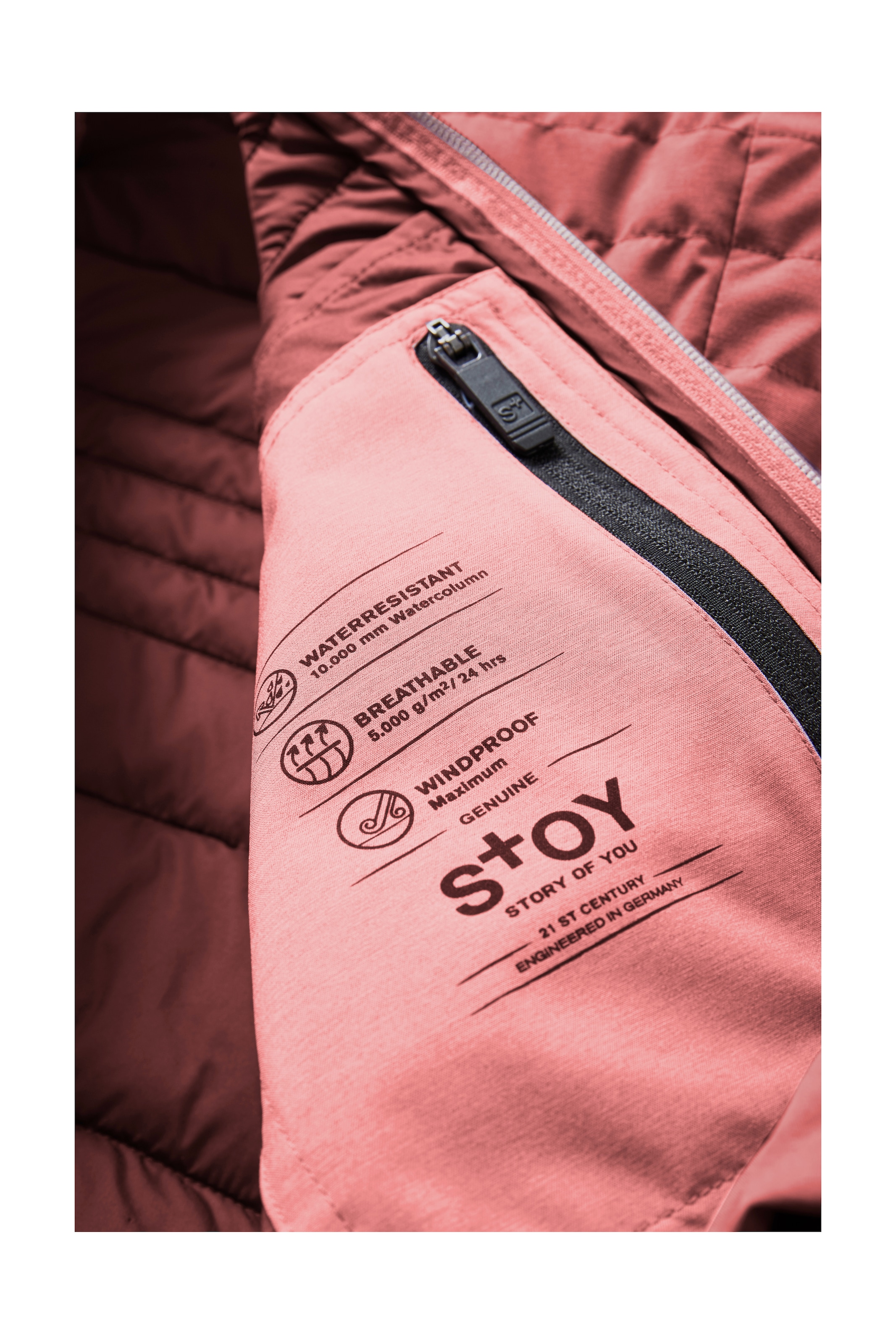 STOY Steppjacke »STW 20 WMN QLTD JCKT«, Leichte, warme Damenjacke von STOY, atmungsaktiv, wasserabweisend