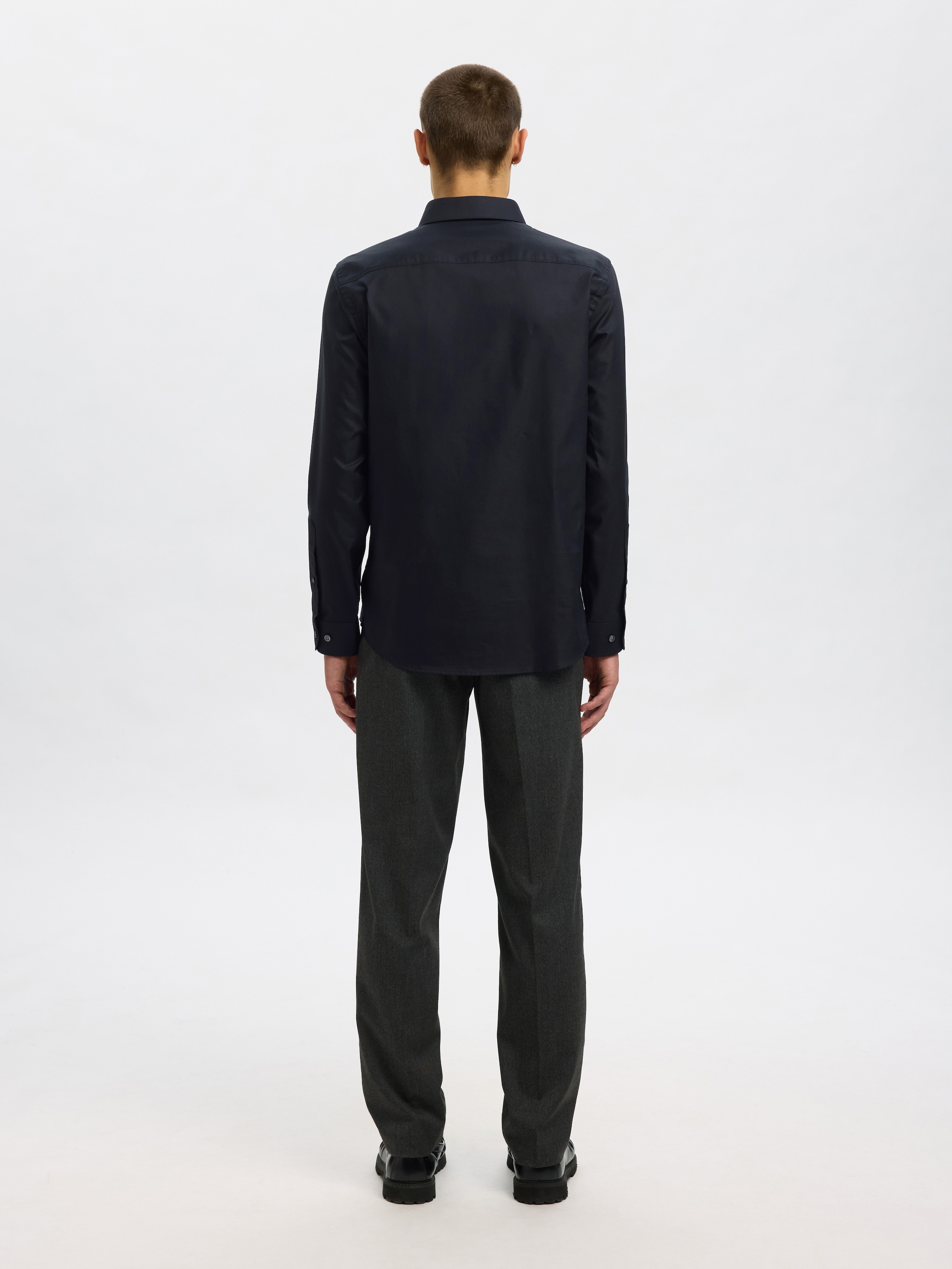 SELECTED HOMME Langarmhemd »SLHSLIMCLARK SHIRT LS NOOS«