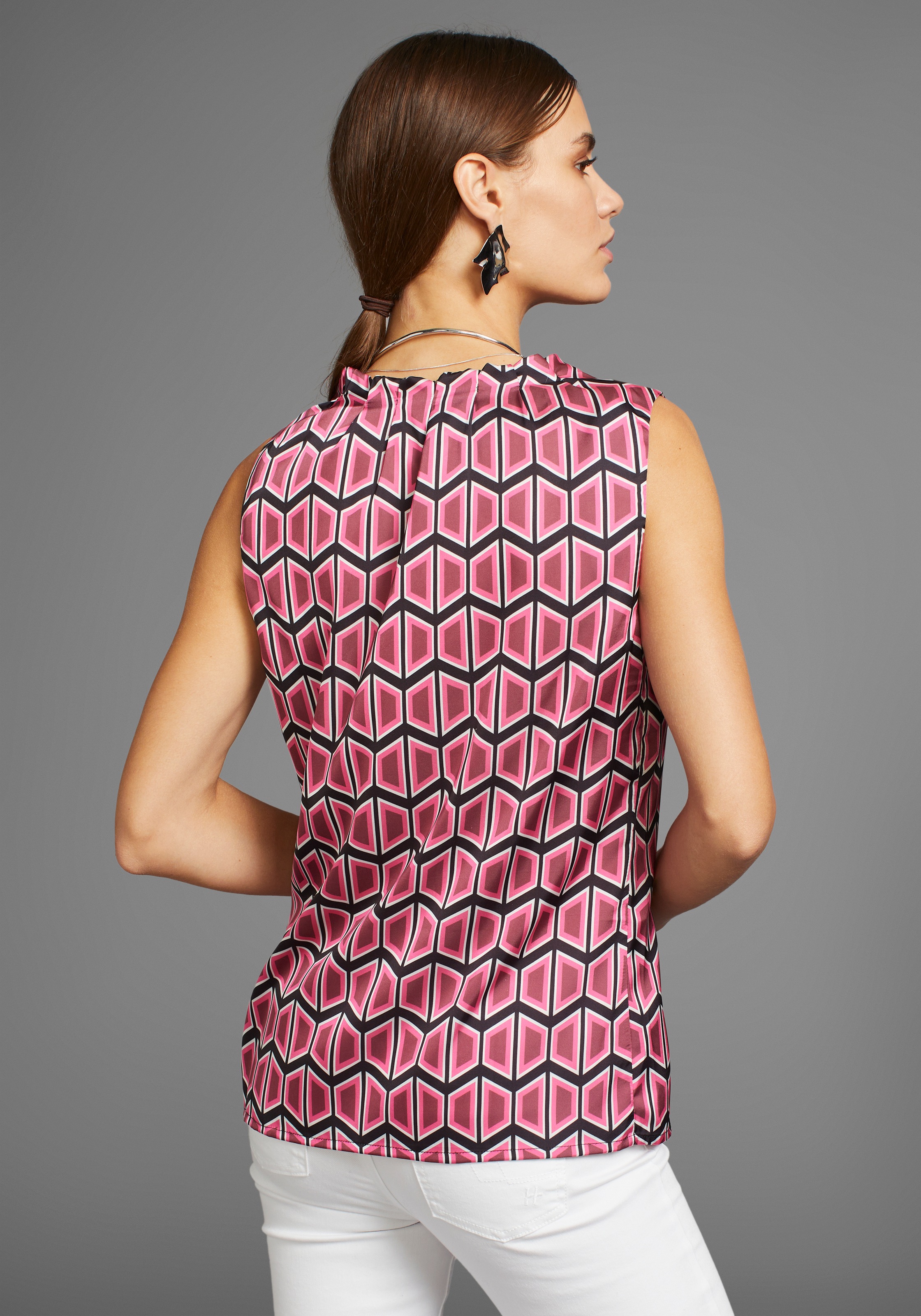 HECHTER PARIS Blusentop, mit elegantem Allover-Print