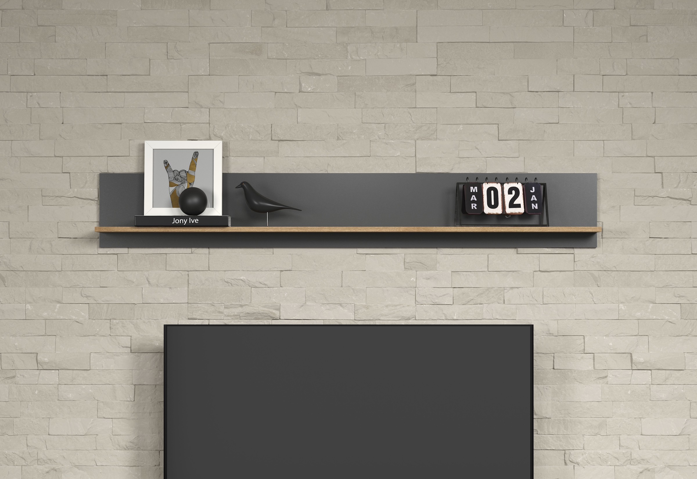 INOSIGN Wandboard »Estepona«, (1 St.), Großzügige Ablagefläche