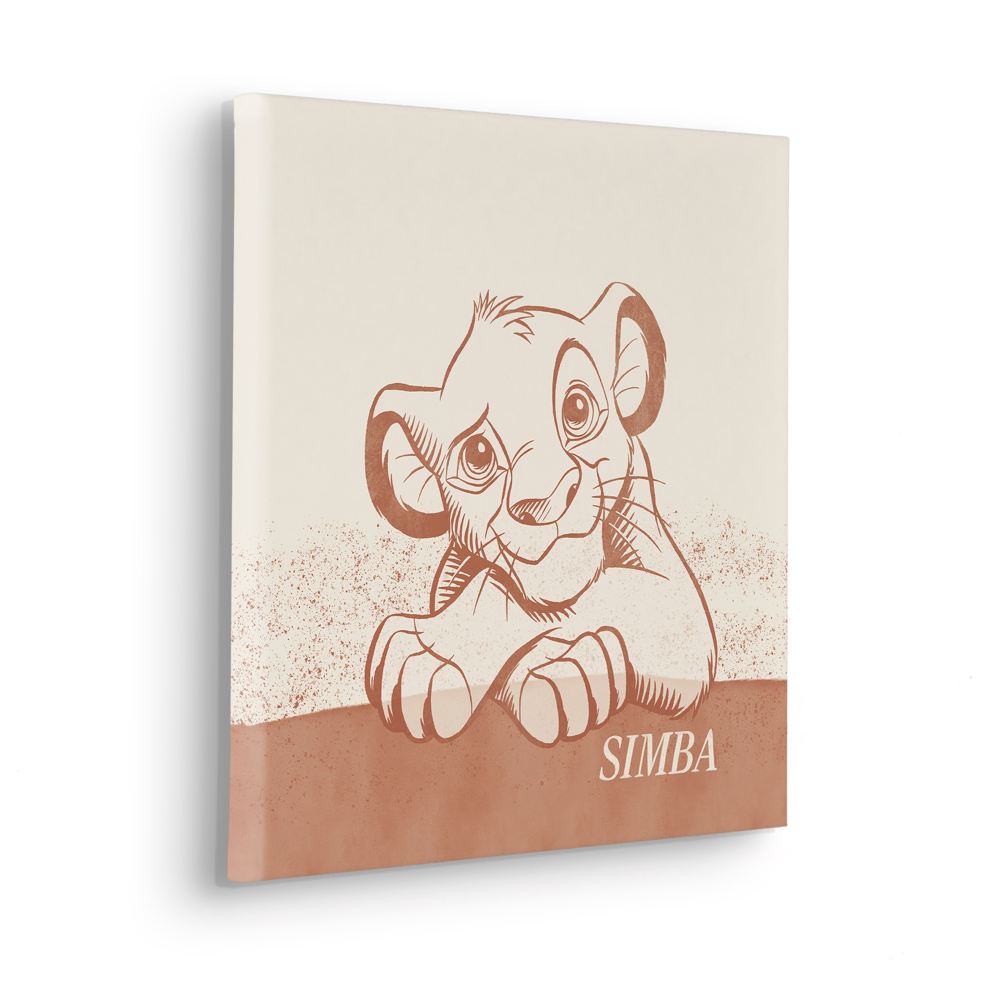Komar Leinwandbild »Disney The Lion King It´s Simba«, Disney, (1 St.), 40 x 40 cm (Breite x Höhe) - Kinderzimmer, Dekoration
