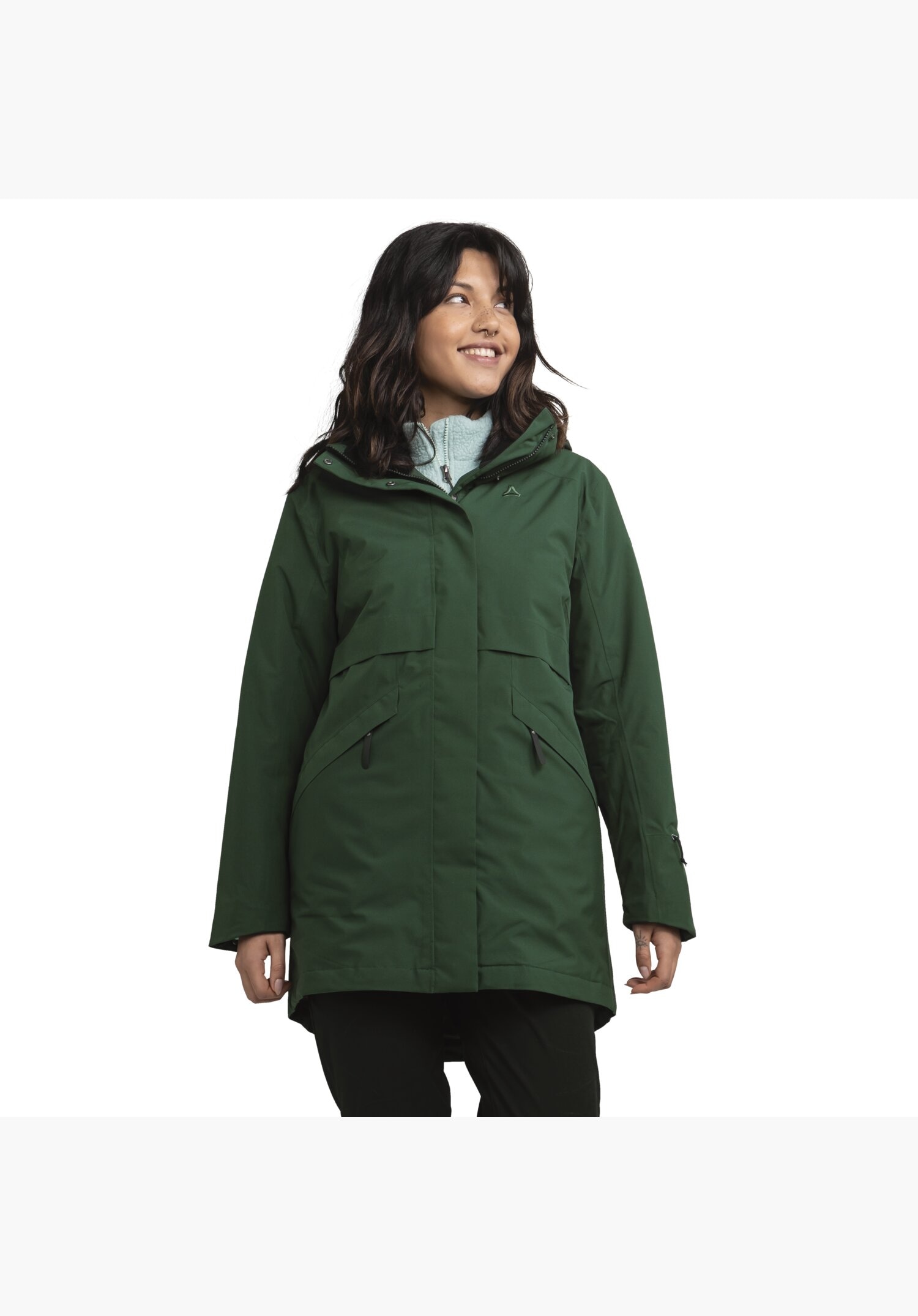 Schöffel Parka »Ins Parka Style Malkay WMS« mit Kapuze Wärmend, winddicht, wasserdicht, Übergangsjacke