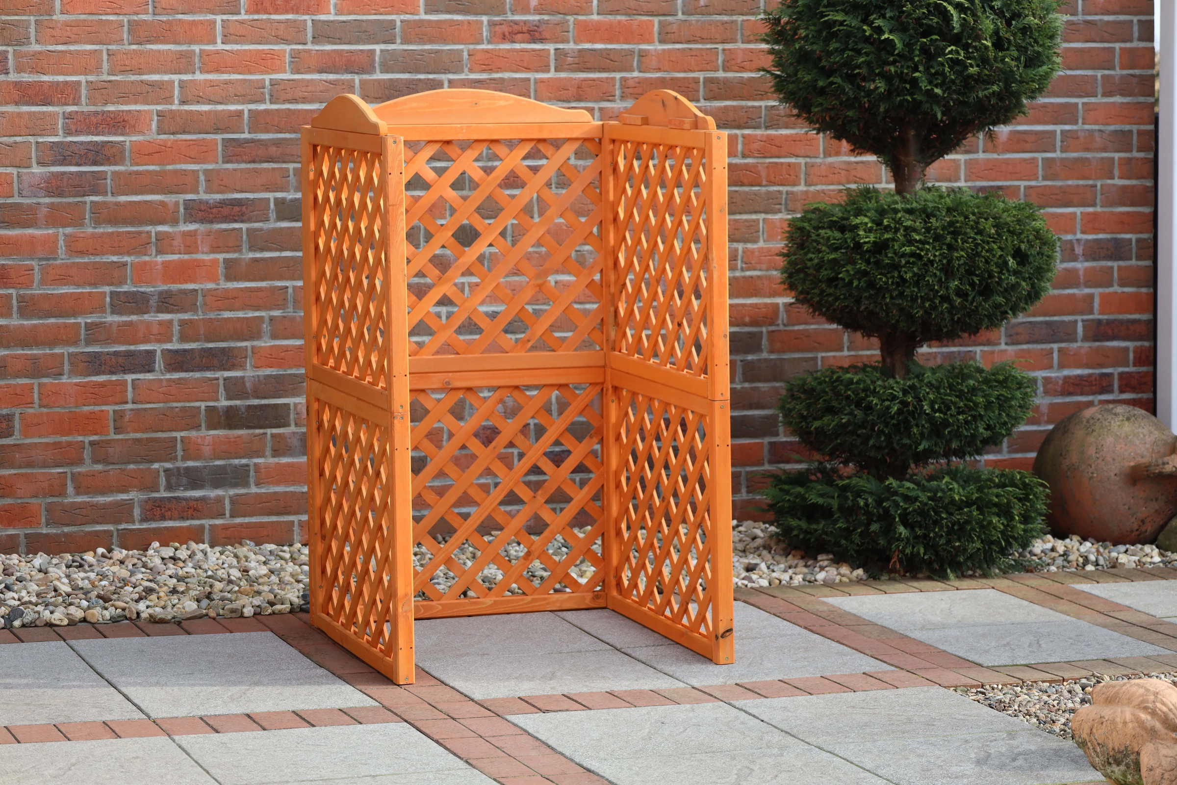 promadino Mülltonnenbox »Rex«, Abtrennung, für 1 x 240 l