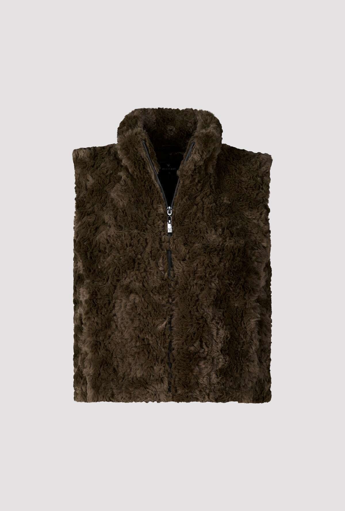 Monari Fellimitatweste »Weste Basic fake fur« Regular fit mit Stehkragen