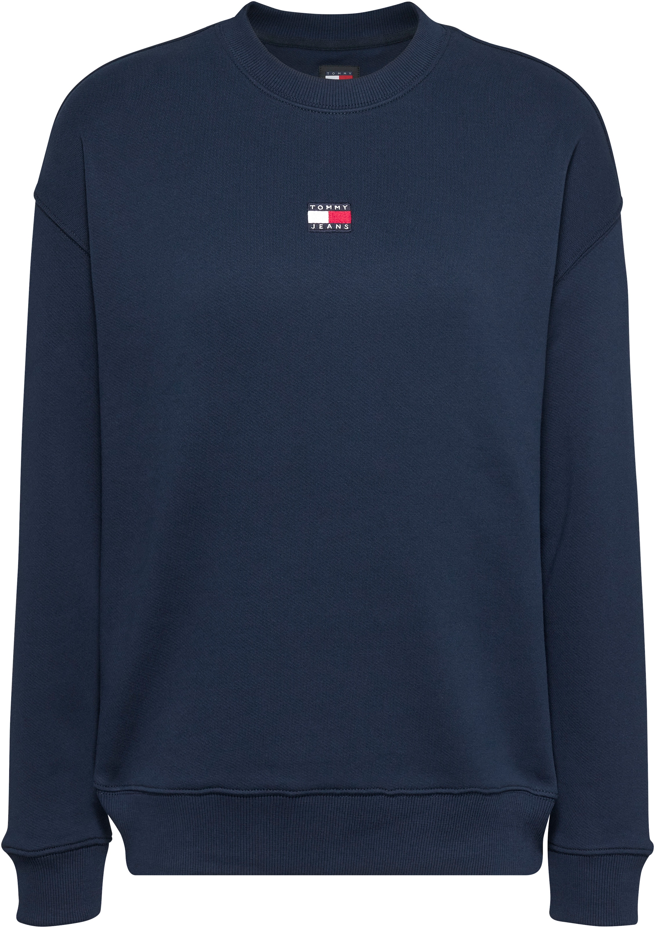 Tommy Jeans Sweatshirt »Sweatshirt TJW BXY BADGE«, mit Dropshoulder-Design und Frontlogo