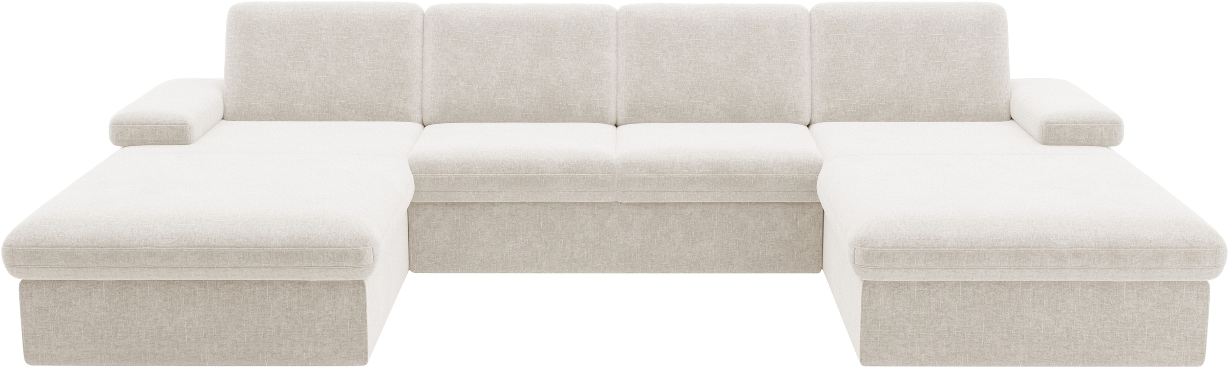 sit&more Wohnlandschaft »Moreno«, mit Armteilverstellung,wahlweise mit Bettfunktion