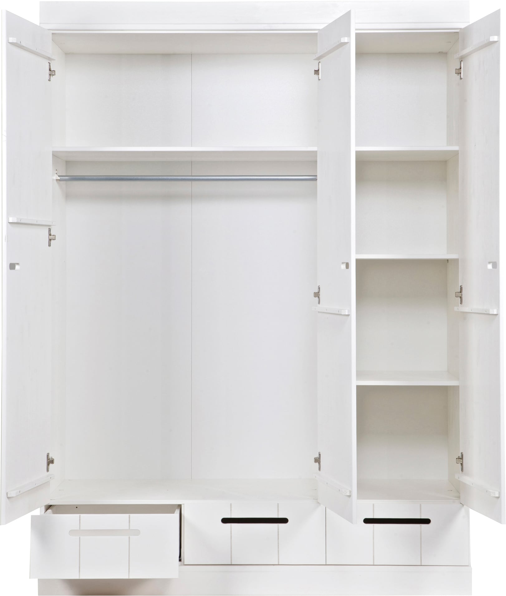 WOOOD Garderobenschrank »Connect« mit Kleiderstange, Breite 94 cm x Höhe 195 cm