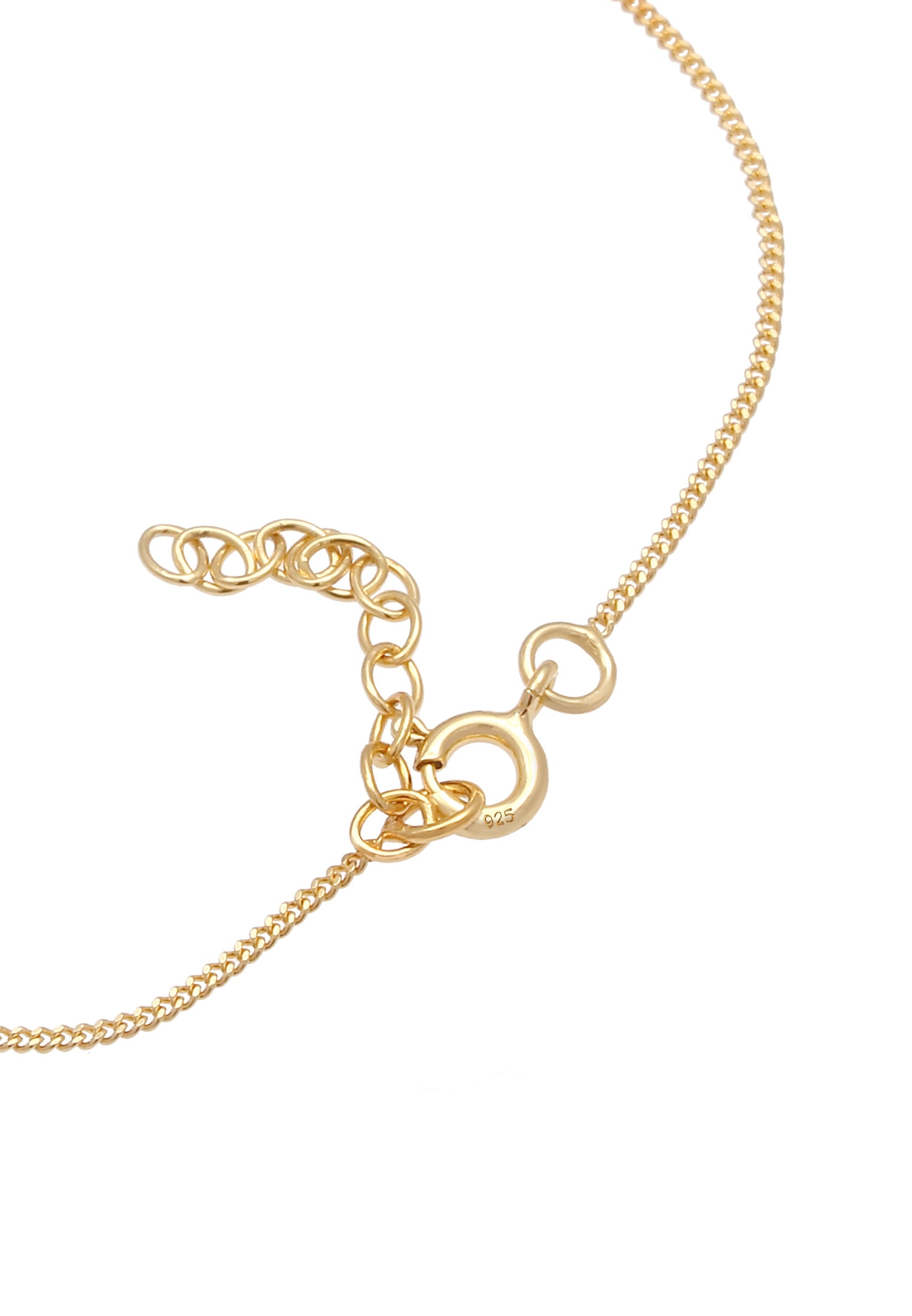 Elli Armkette »Armband Herz Love Verschlungen 925 Silber«