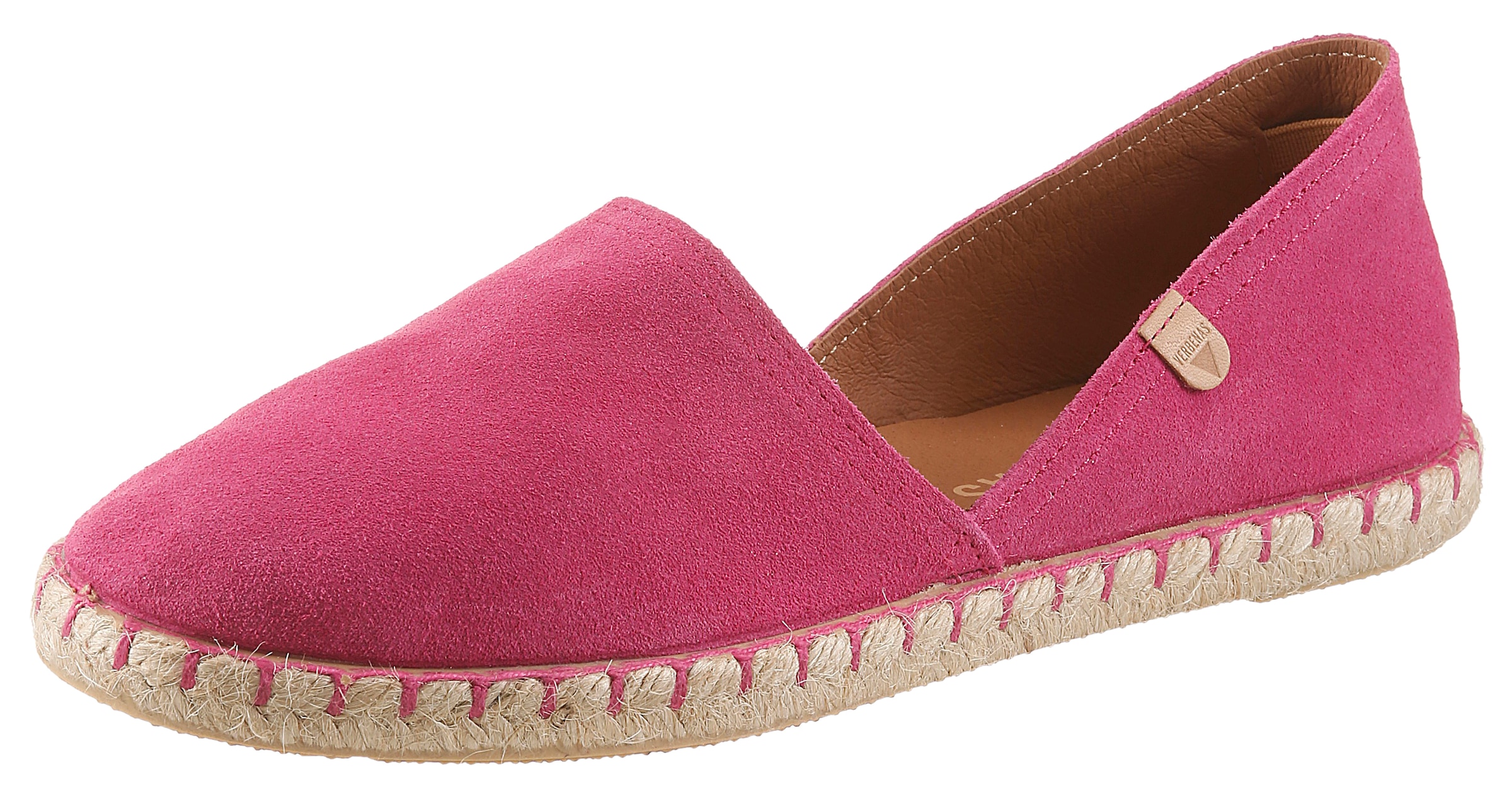 VERBENAS Espadrille »CARMEN SERRAJE«  , Schlupfschuh, Sommerschuh, Loafer mit typischem Jute-Rahmen