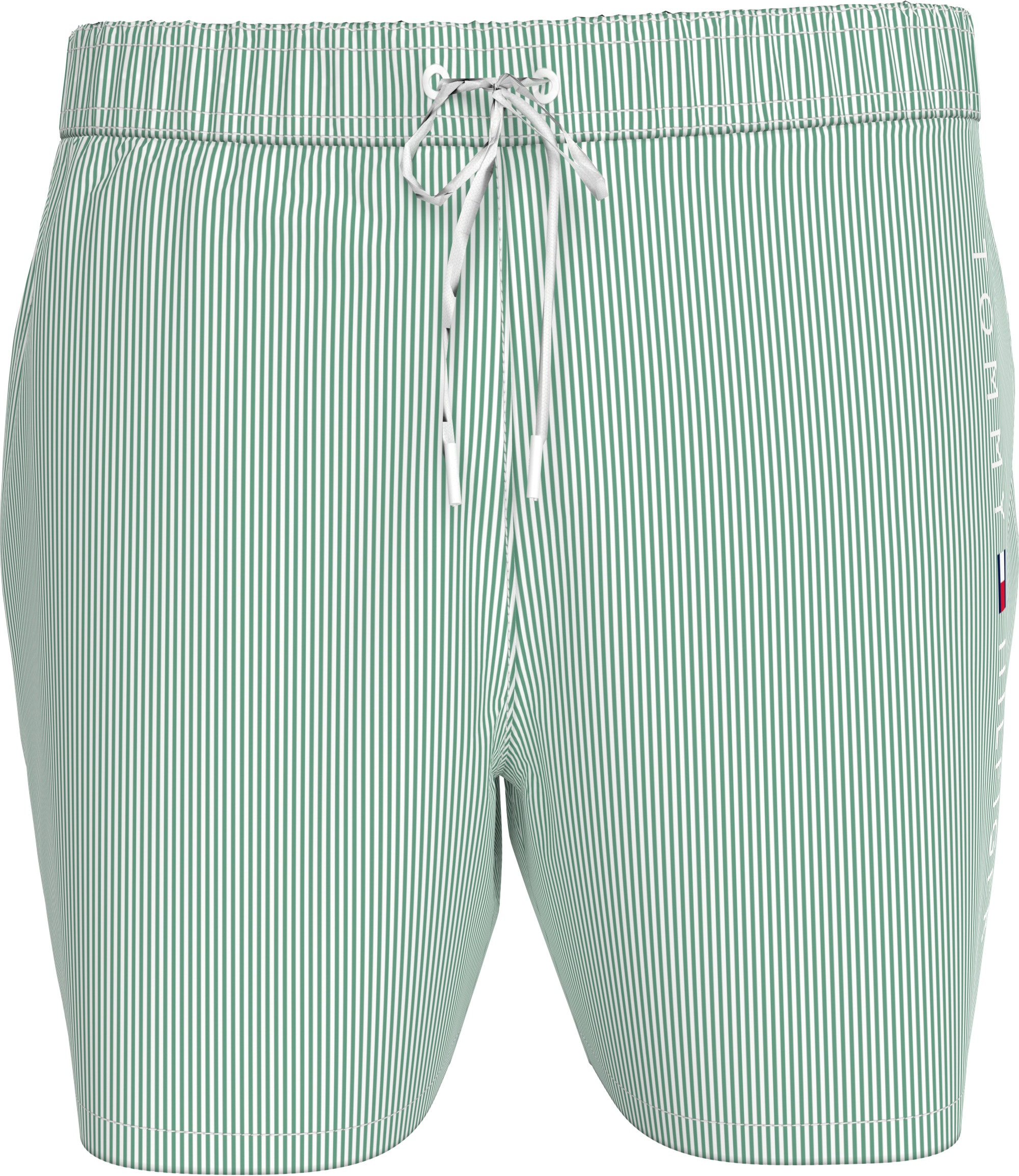 Tommy Hilfiger Swimwear Badeshorts »MEDIUM DRAWSTRING STRIPE«, in gestreifter Optik