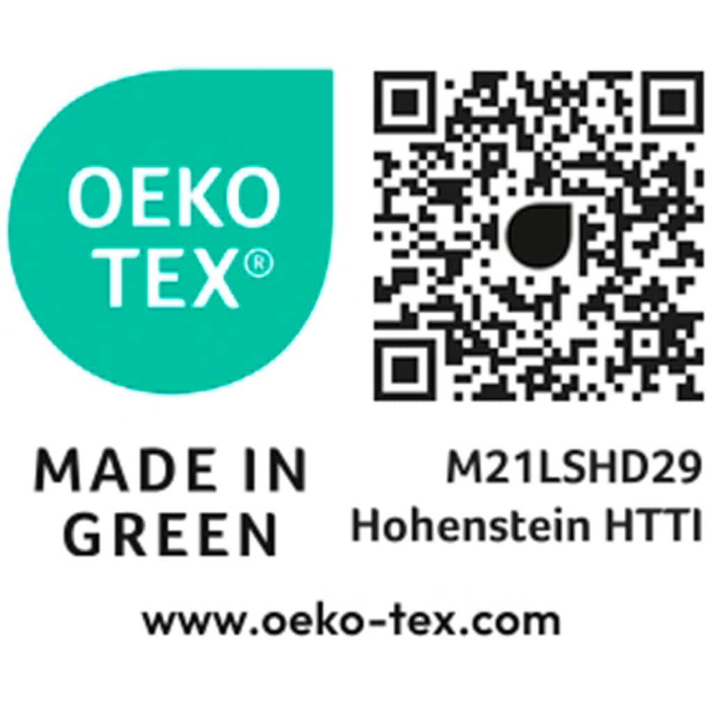 Schiesser Spannbettlaken »Felxi aus 95% Baumwolle und 5% Elasthan für maximale Flexibilität«, für hohe Matratzen und Boxpringbetten geeignet, Made in Green