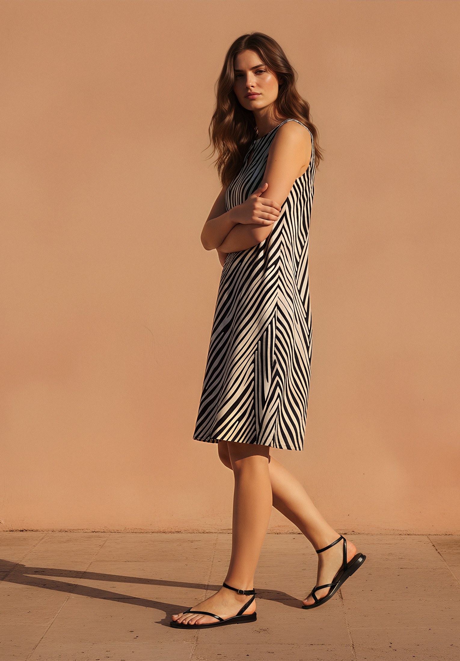 Betty Barclay Sommerkleid »Leinenkleid ohne Arm«