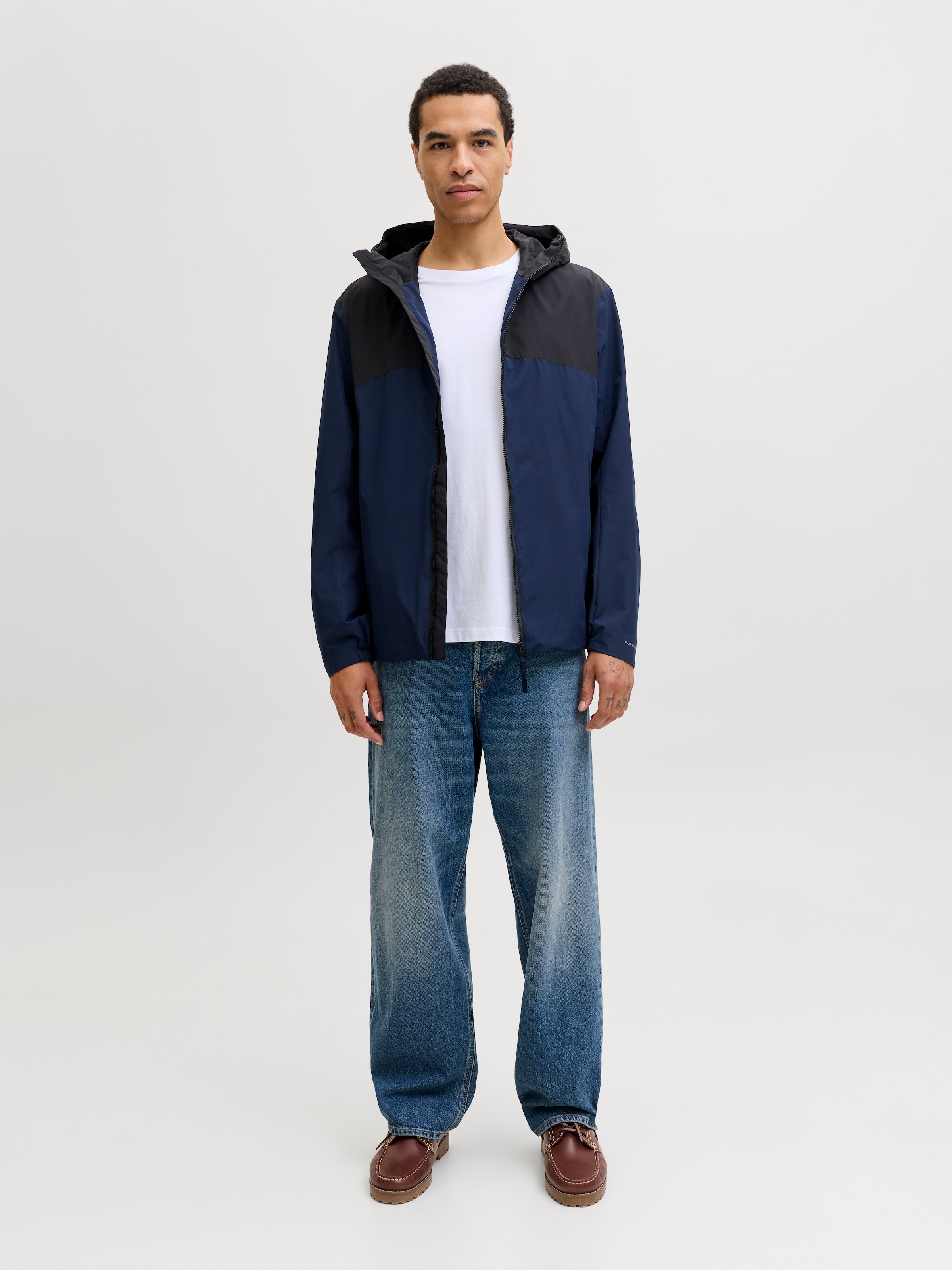 Jack & Jones Kurzjacke »JJESOHO LIGHT JACKET SN« mit Kapuze mit Kapuze