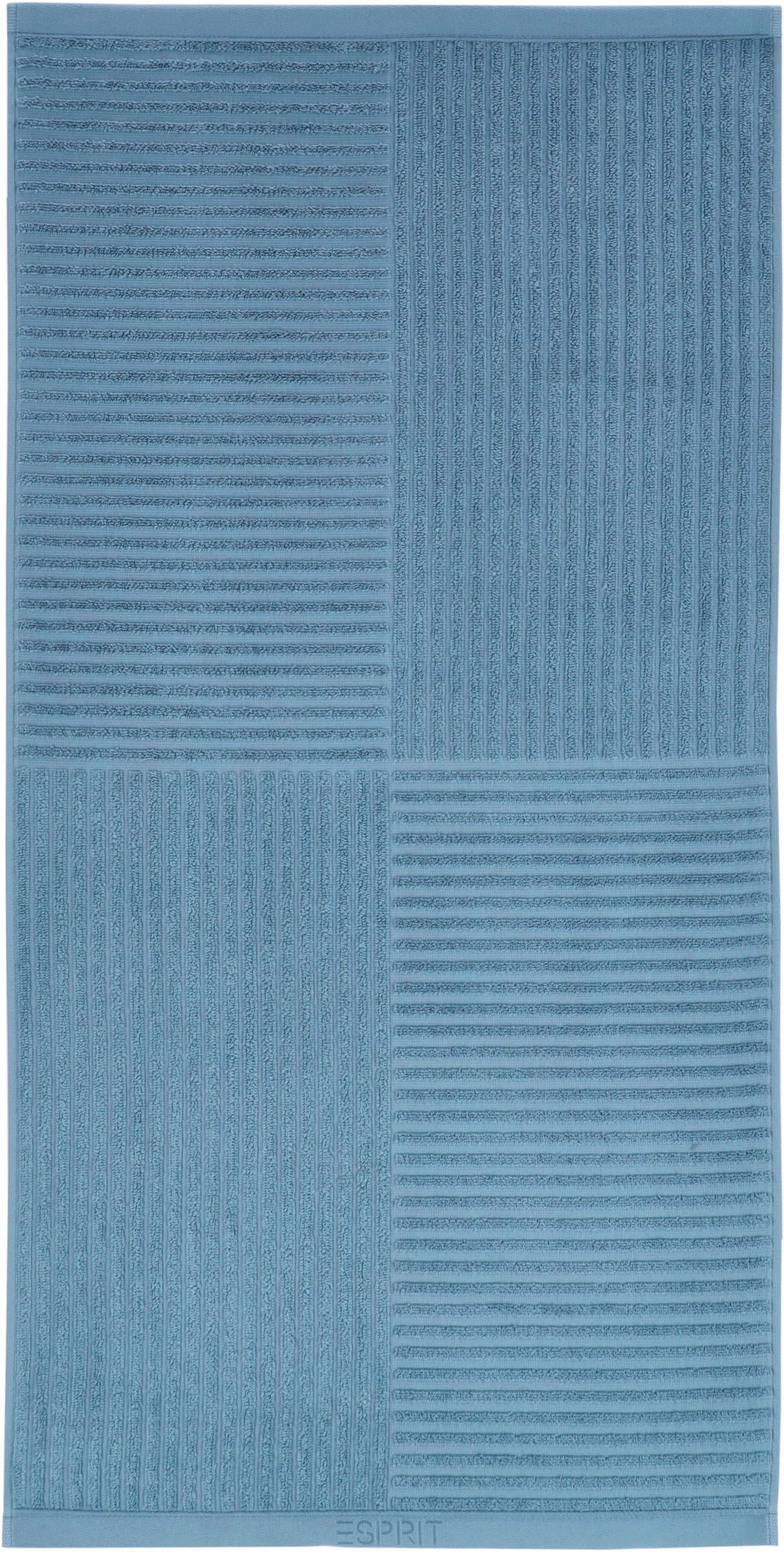 Esprit Handtuch »Modern Lines«, (1 St.), mit Hoch-Tief Linienstruktur