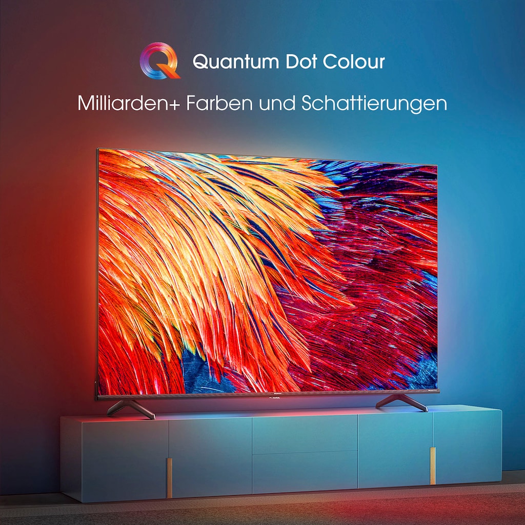 Hisense QLED-Fernseher »43E77HQ«, 109 cm/43 Zoll, 4K Ultra HD, Smart-TV