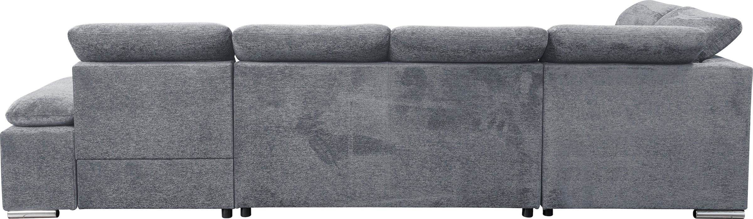 WERK2 Wohnlandschaft »Cordoba inkl. Bett, Bettkasten und Kopfteilfunktion, Breite 359cm«